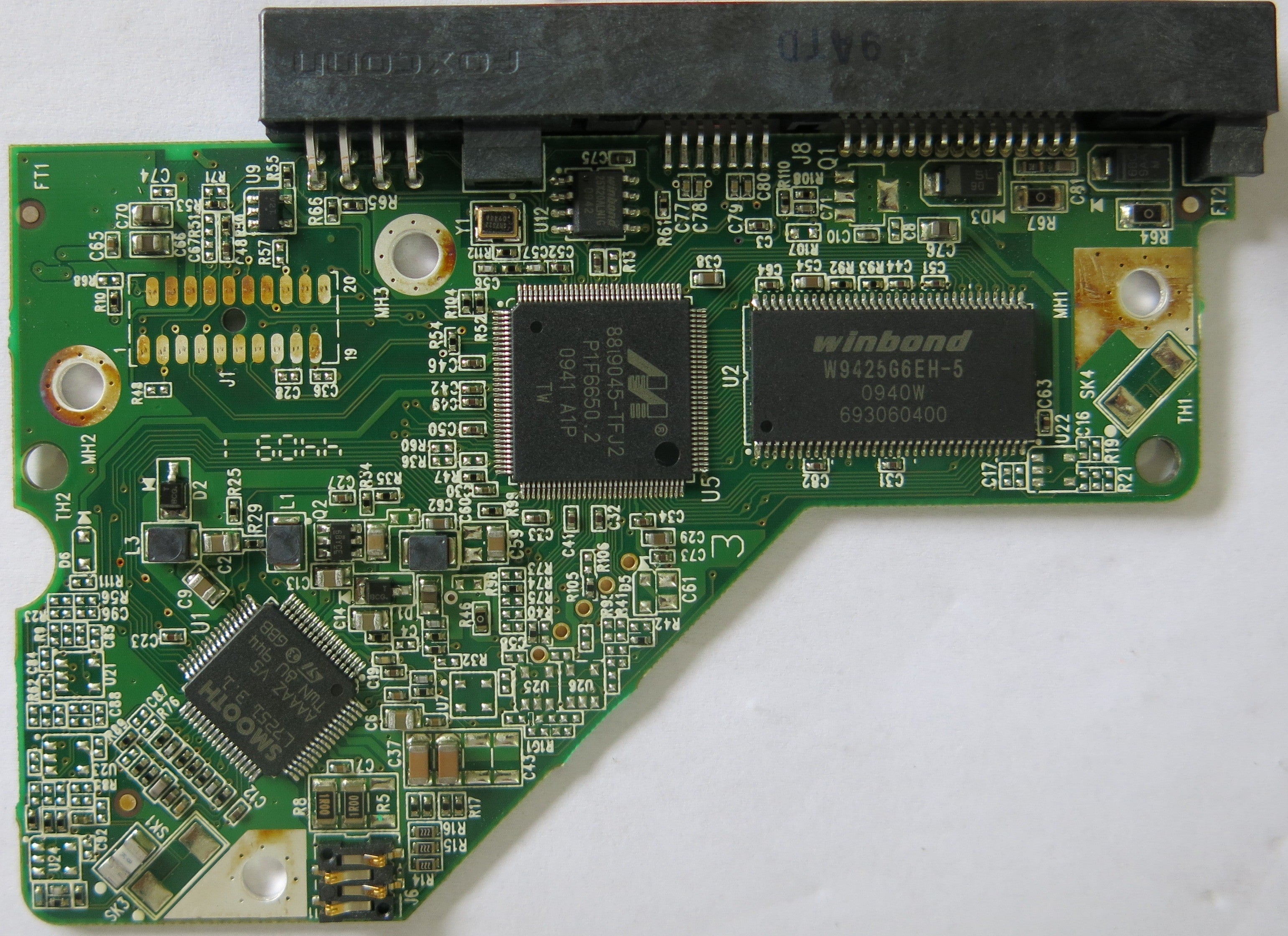 WESTERN DIGITAL WD5000AAKS-00V1A0 2060-701640-002 REV A PCB