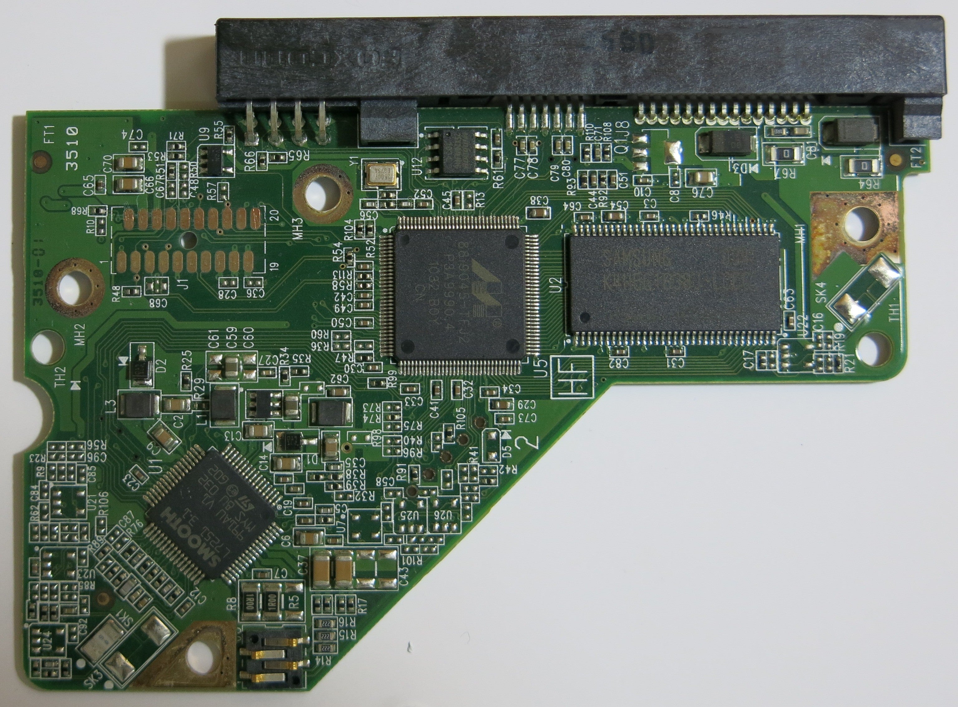 WESTERN DIGITAL WD5000AAKS-60Z1A0 2060-771640-003 REV P1 PCB