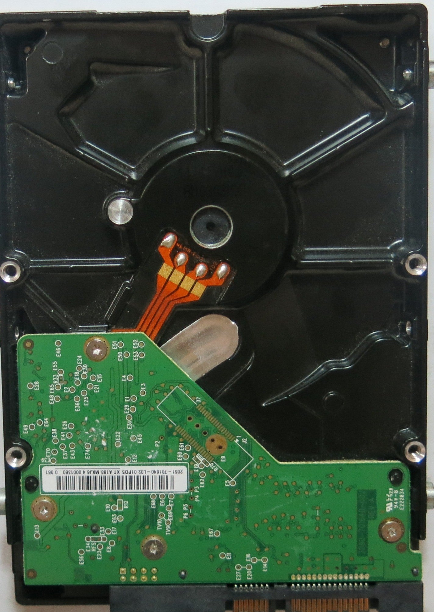 WESTERN DIGITAL WD5000AAKS'75V0A0 PN FW HARNHTJCGN 500,GB
