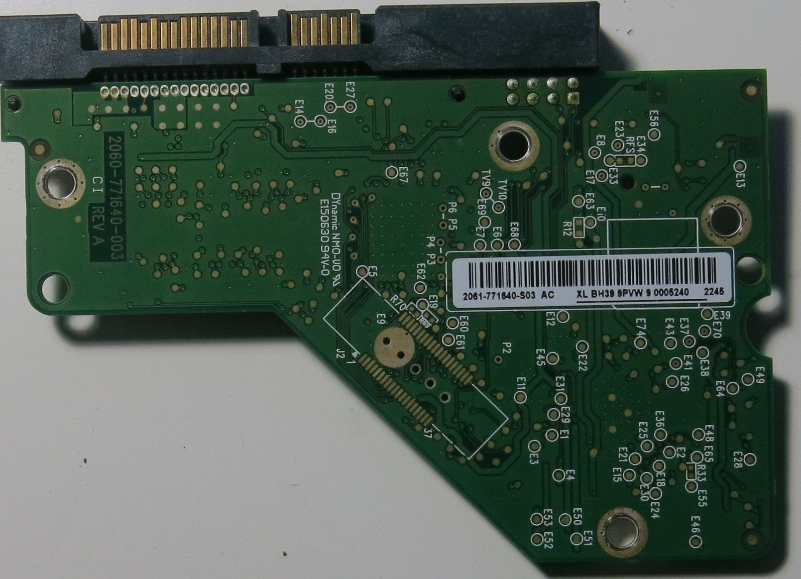 WESTERN DIGITAL WD5000AAKX-001CA0,  PCB