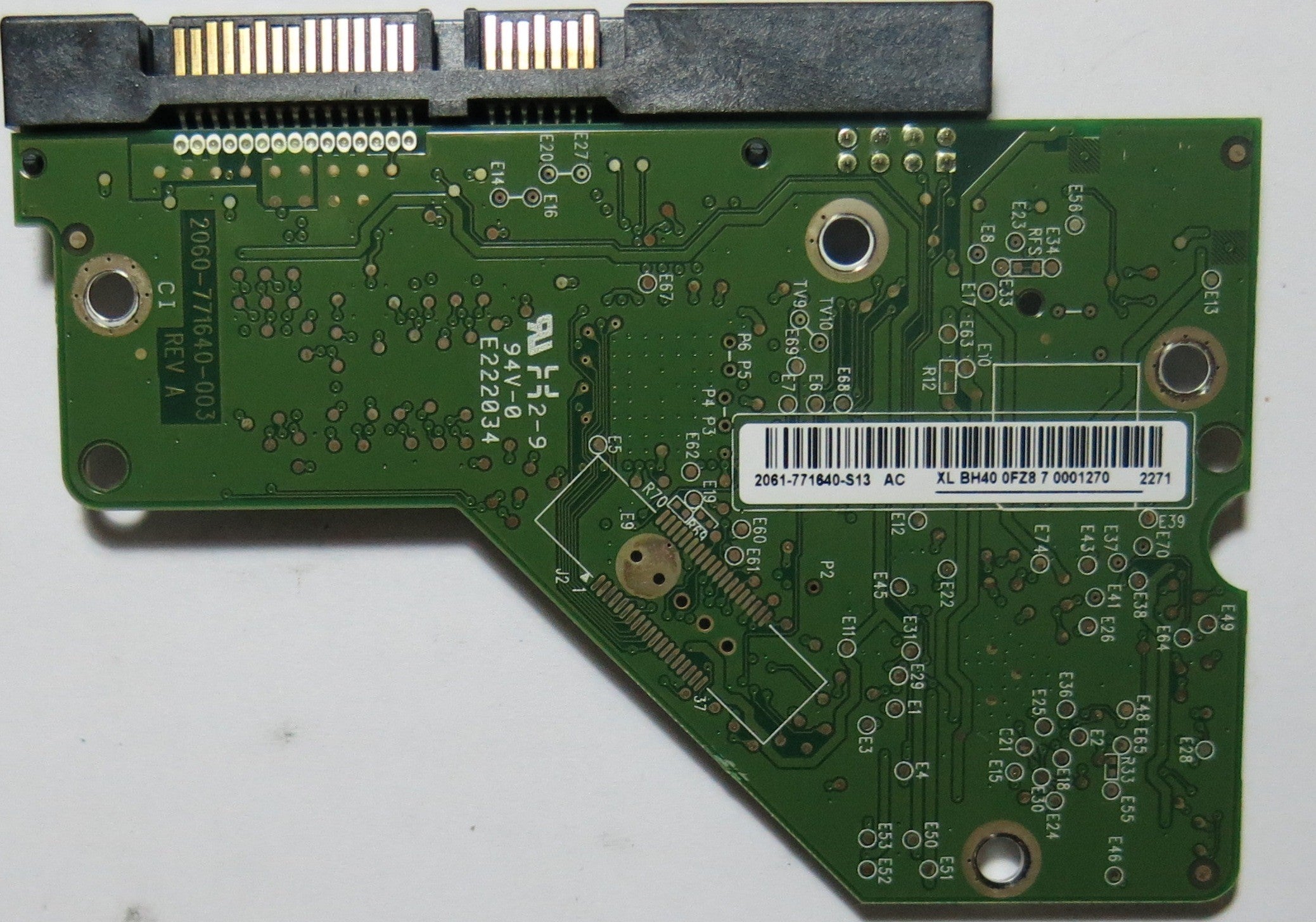 WESTERN DIGITAL WD5000AAKX'603CA0,  PCB