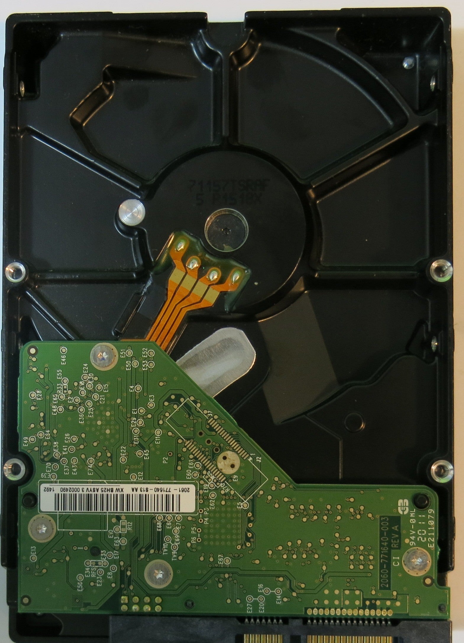 WESTERN DIGITAL WD5000AAKX-753CA1 PCB 2060-771640-003 REV A,  500.GB