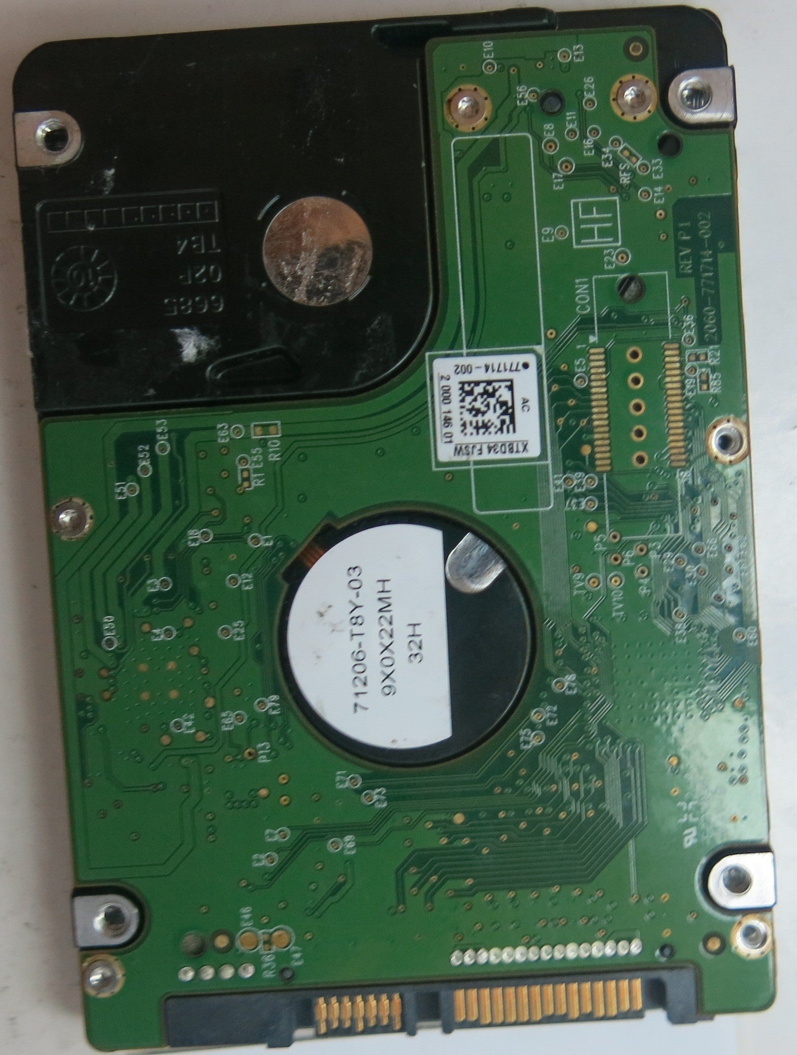 WD5000BEKT-00KA9T0 DCM HHCTJAB 500GB