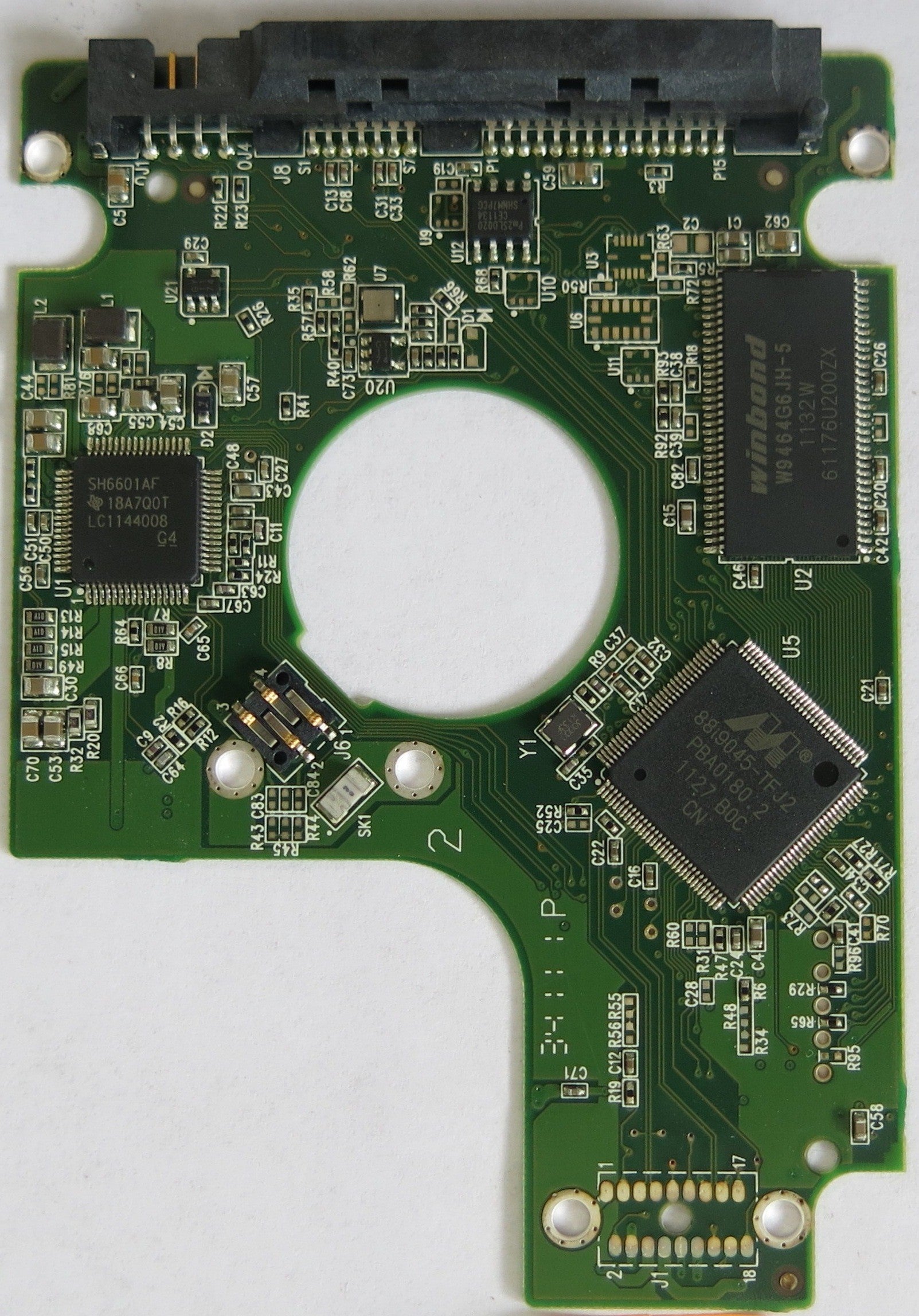 WESTERN DIGITAL WD5000BEVT-00A0RT DCM DAOT2BB 2026-771672-004 REV A PCB