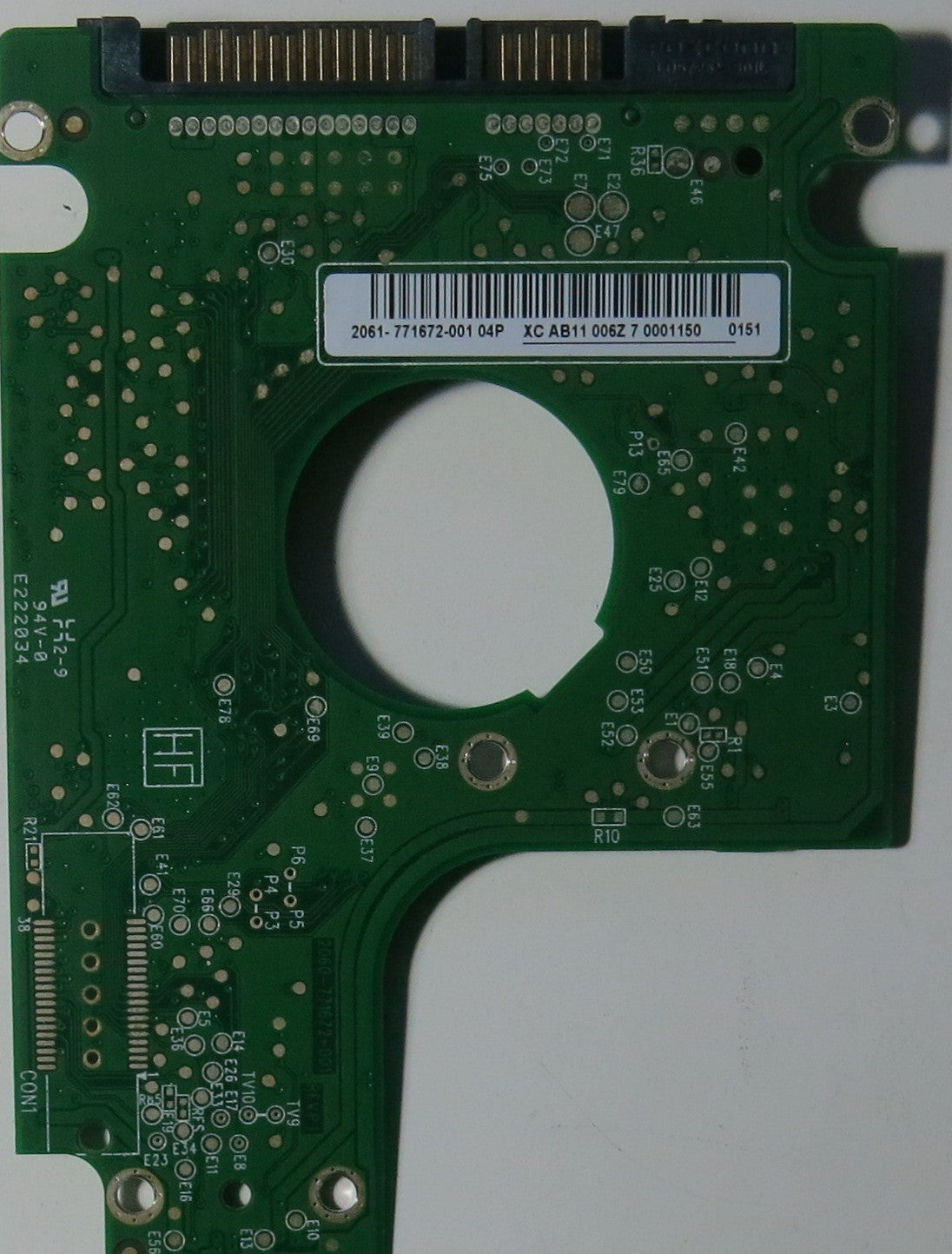 WD5000BEVT-00A0RT0,  PCB