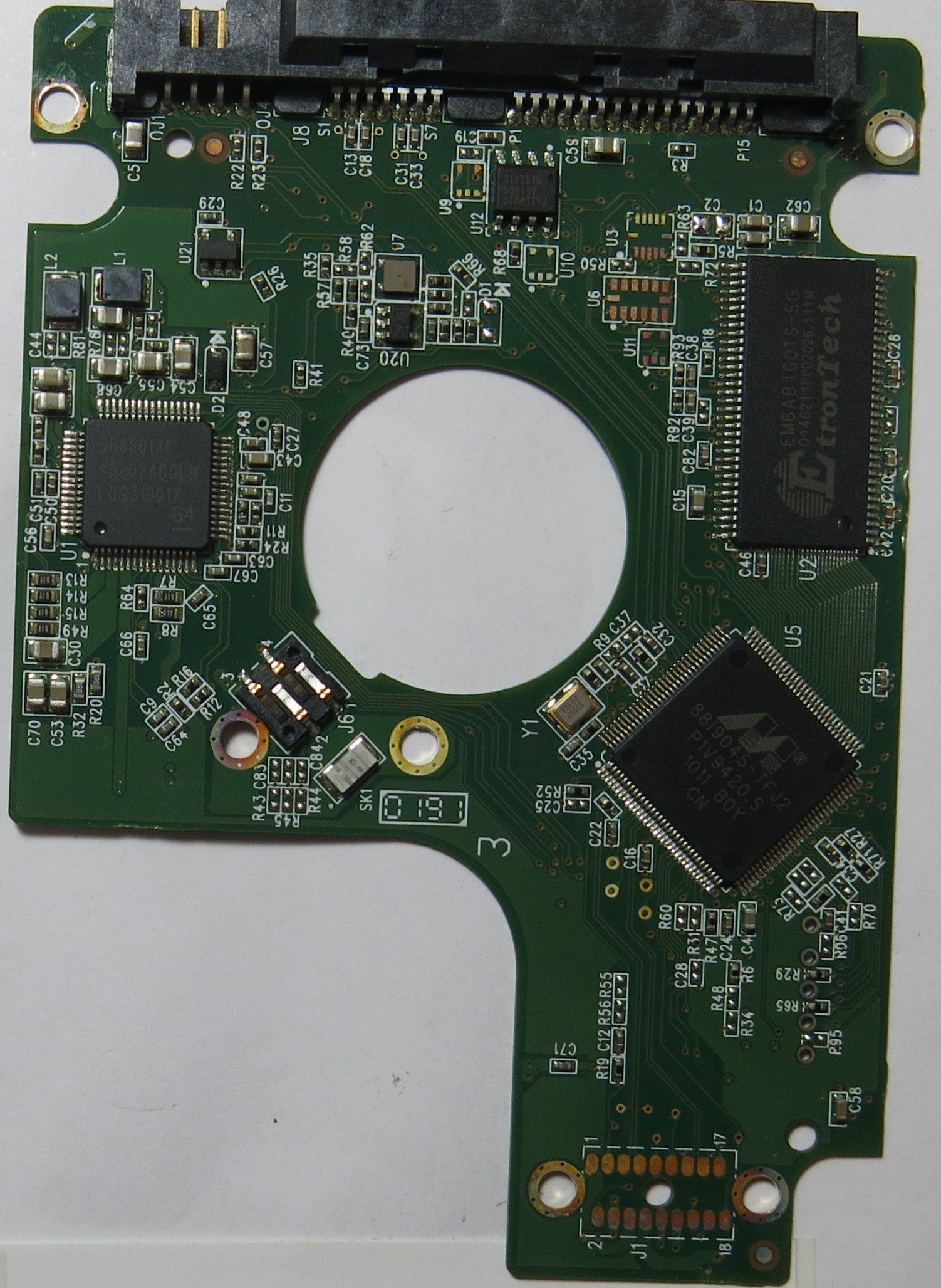 WESTERN DIGITAL WD5000BEVT-22A0RT0 2060-771672-004 PCB