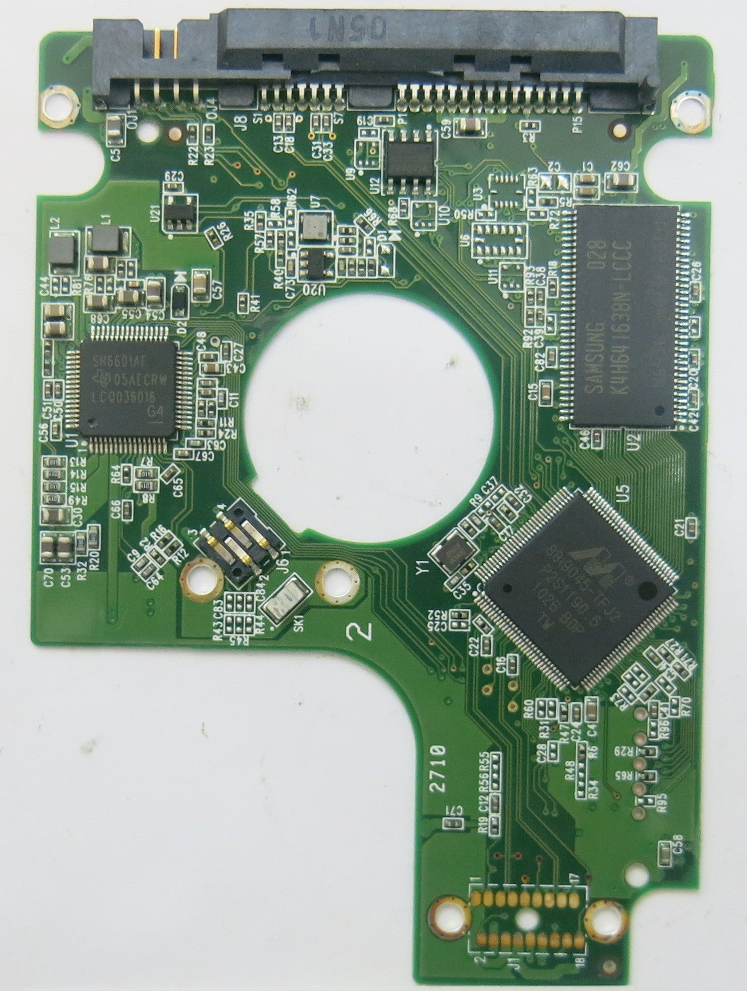 WESTERN DIGITAL WD5000BEVT-22A0RT0 2060-771672-004 REV A PCB