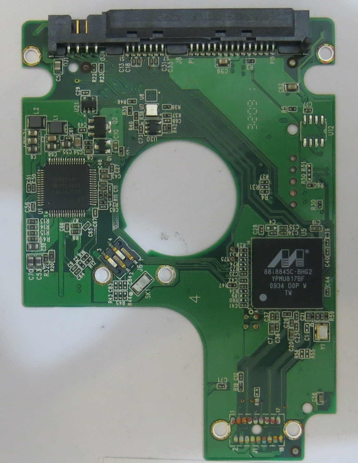 WESTERN DIGITAL WD5000BEVT-60ZAT1 2060-701572-002 REV A PCB