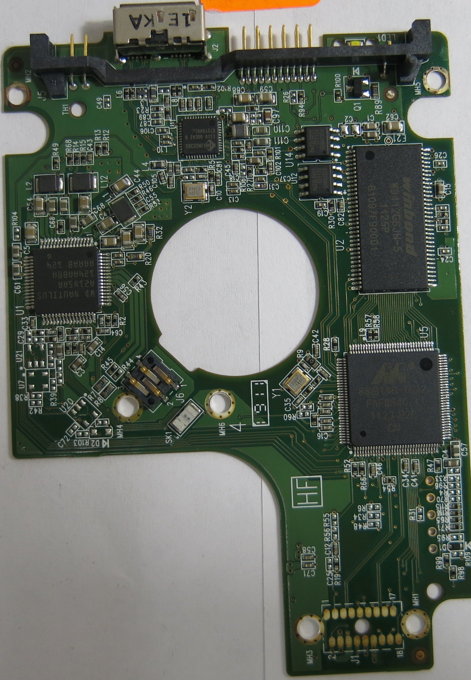 WESTERN DIGITAL WD5000BMVW-11AMCS4 2060-771814-001 REV P1 PCB