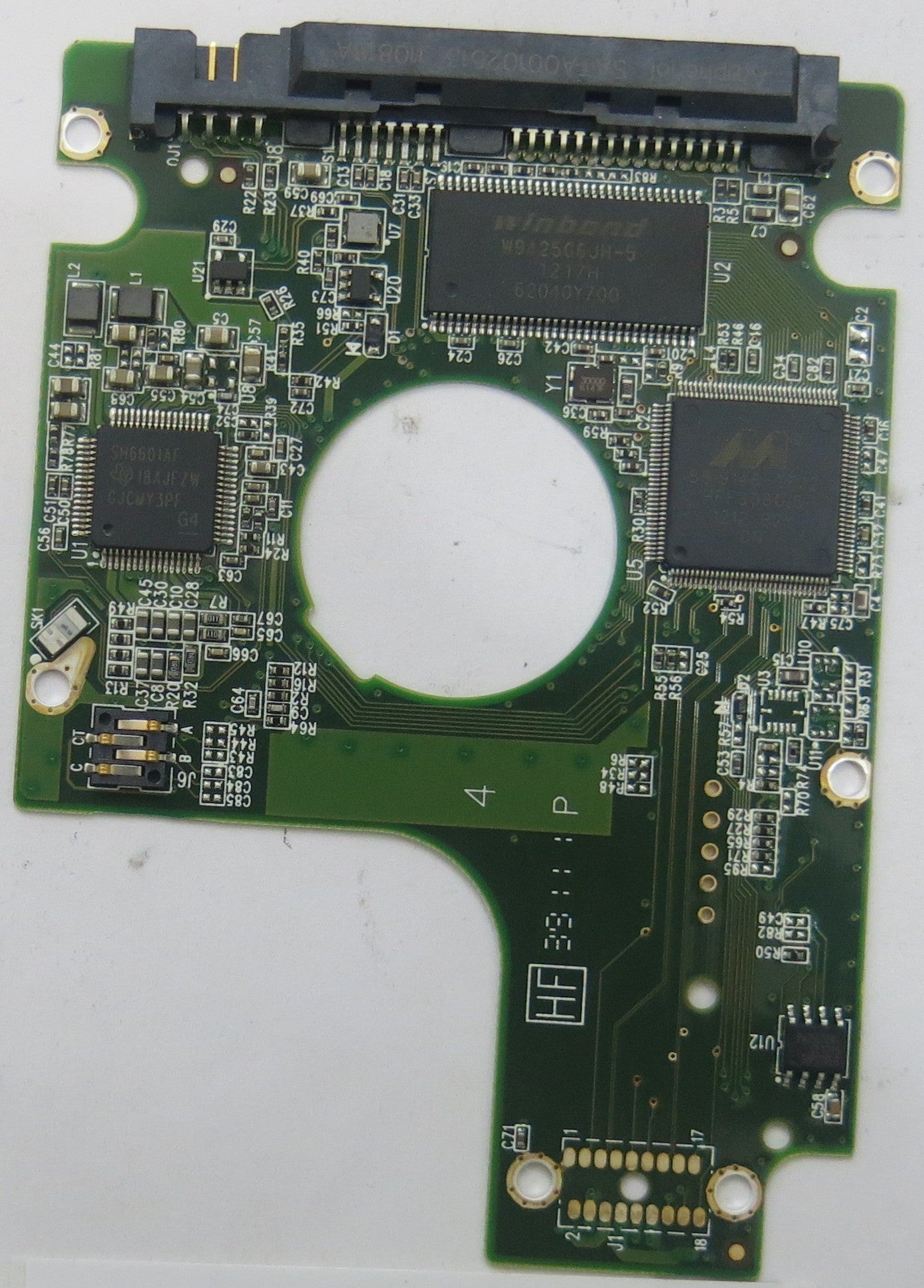 WESTERN DIGITAL  WD5000BPKT-75PK4T0 2060-701292-002 REV A PCB