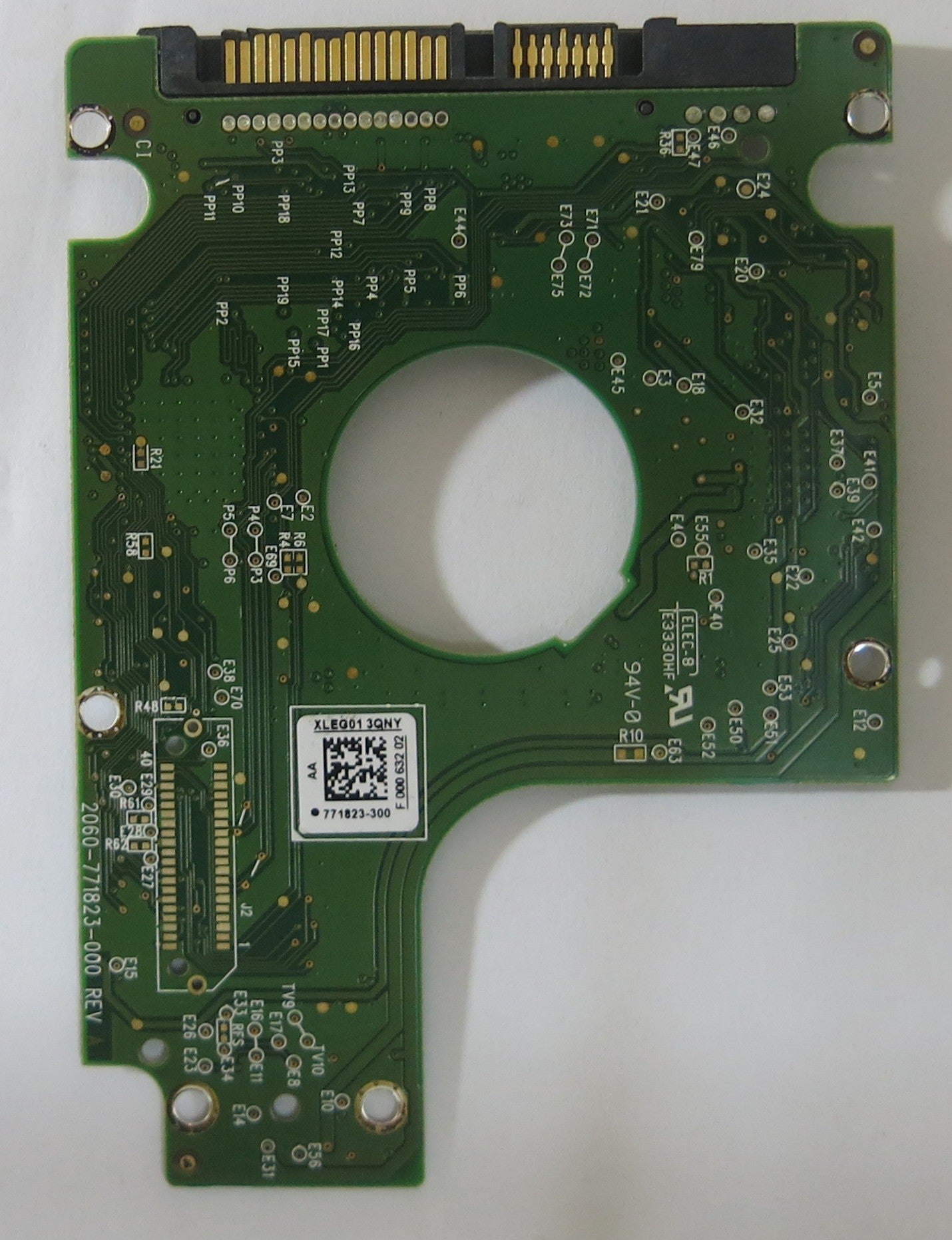 WESTERN DIGITAL WD5000BPVT-22A1YT0 2060-771823-000 REV A PCB