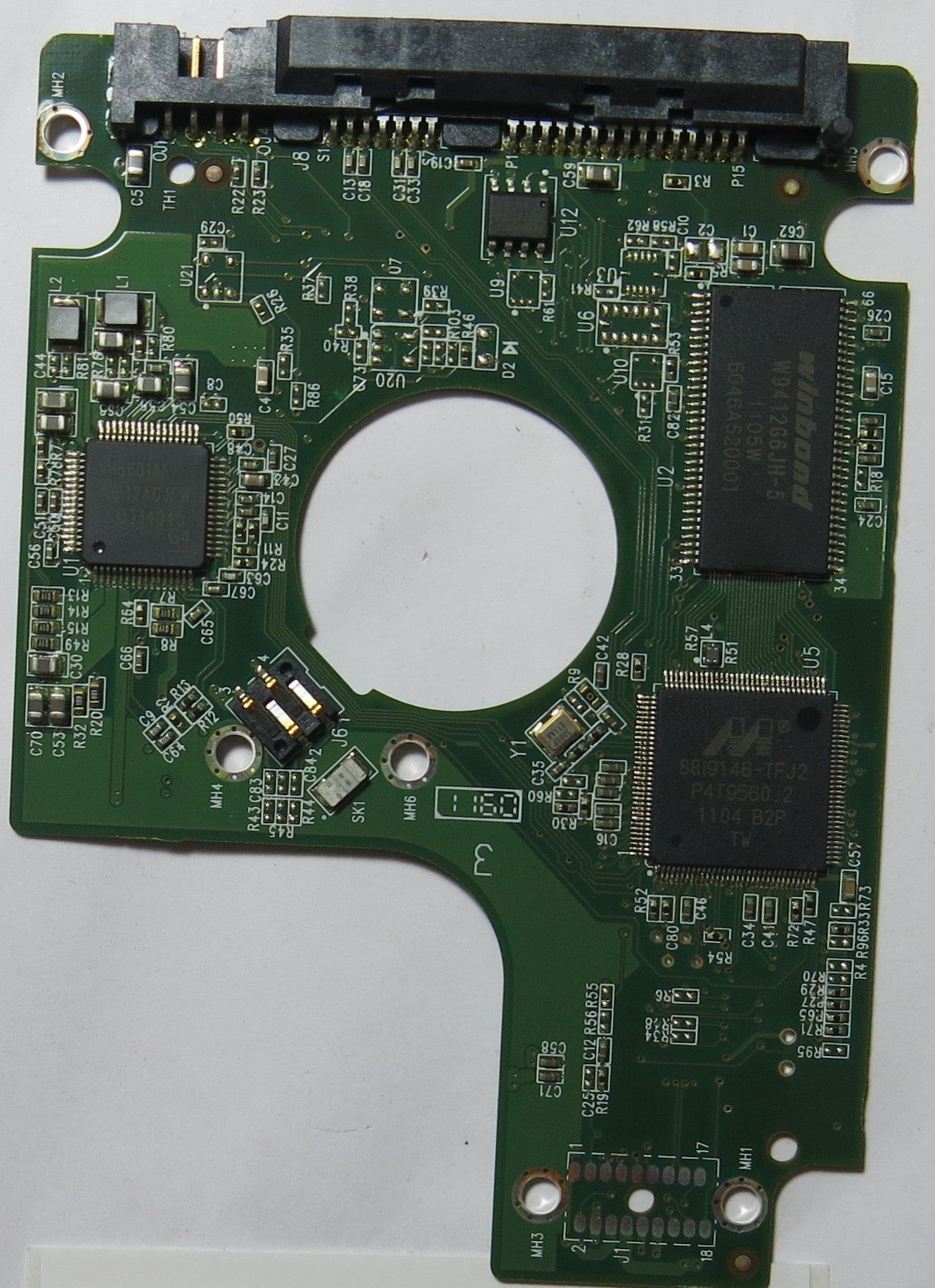WESTERN DIGITAL WD5000BPVT-22HXZT1 2060-771692-005 PCB