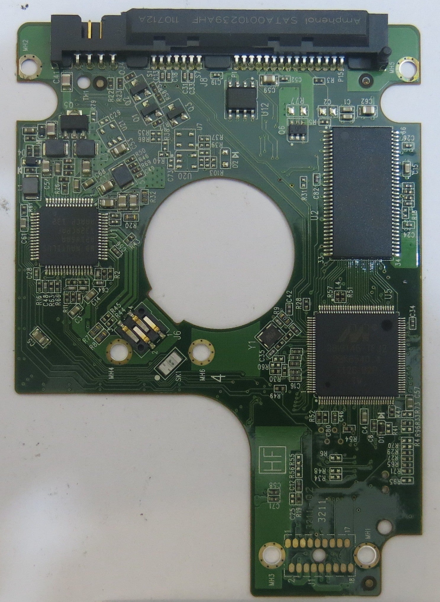 WESTERN DIGITAL WD5000BPVT-22HXZT3 2060-771820-000 PCB