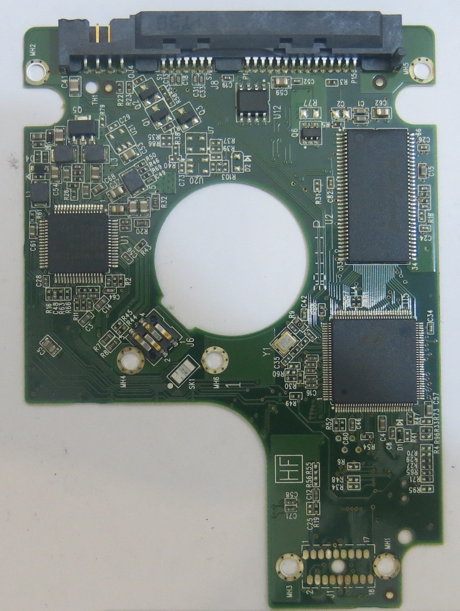 WESTERN DIGITAL WD5000BPVT-22HXZT3 2060-771820-000 REV P1 PCB