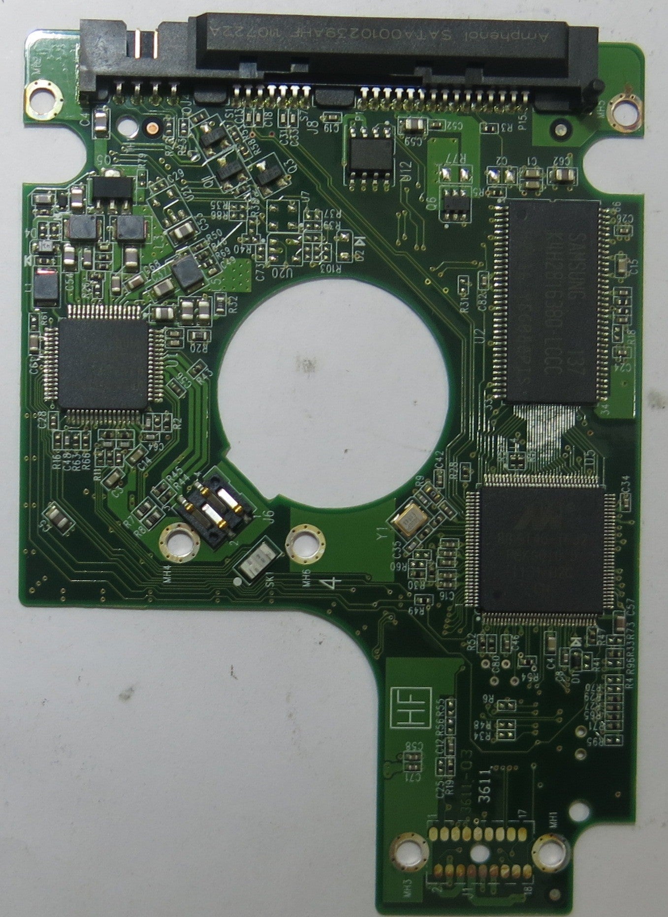 WESTERN DIGITAL WD5000BPVT-75HXZT3 2060-771820-000 REV P1 PCB