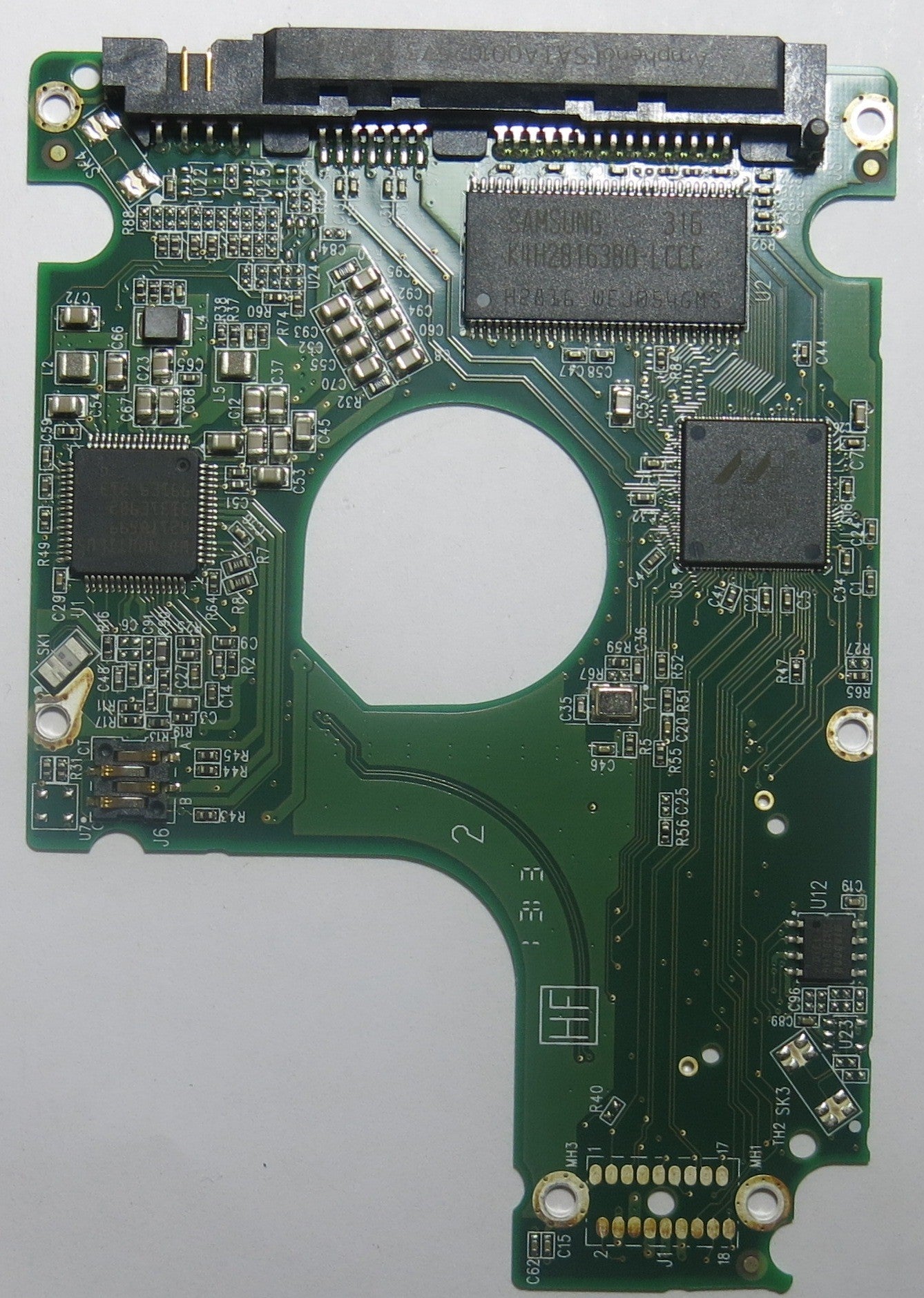 WESTERN DIGITAL WD5000LPVX-00V0TT0 2060-771959-000 REV P2 PCB