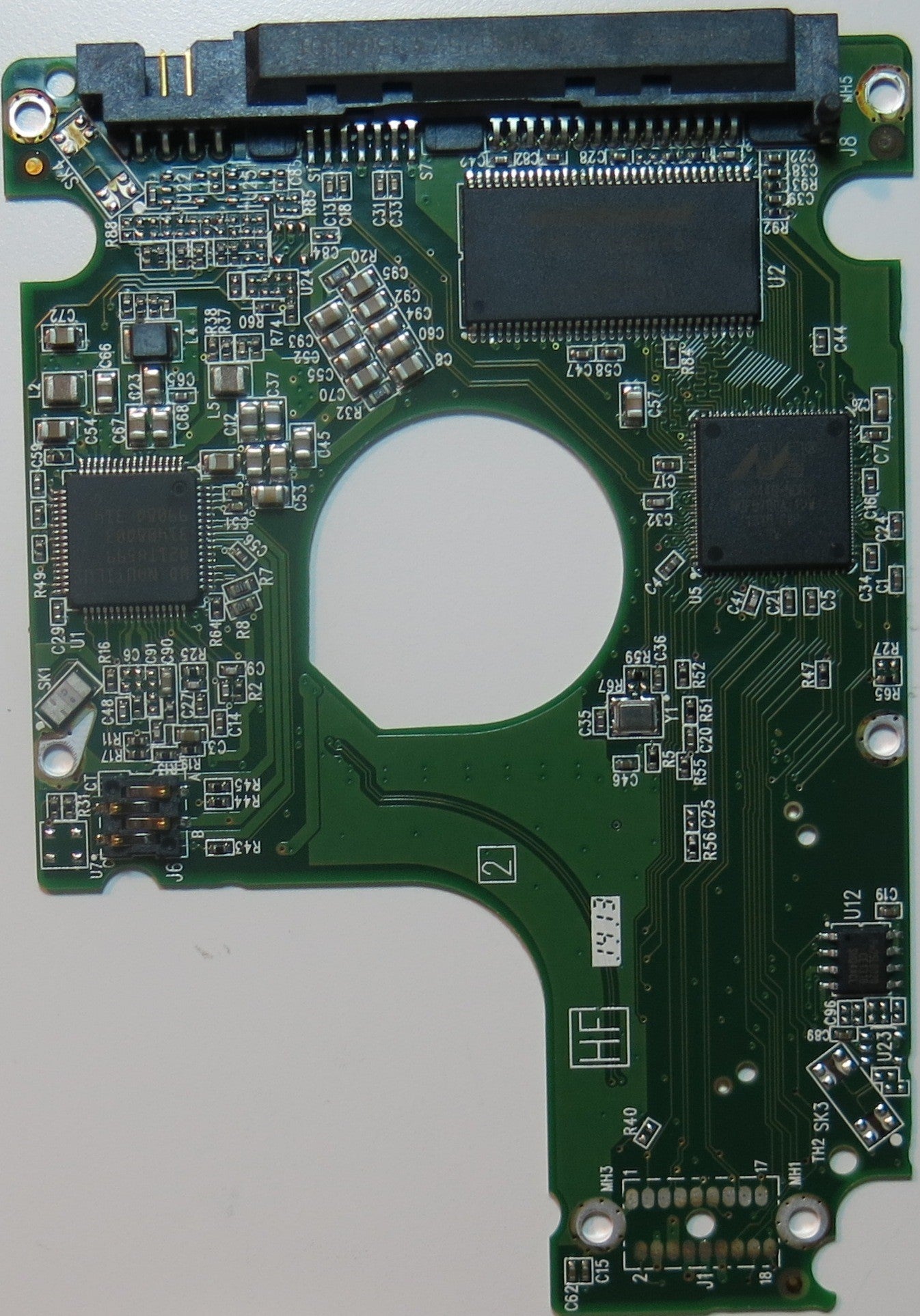 WESTERN DIGITAL WD5000LPVX-00V0TT0,  PCB