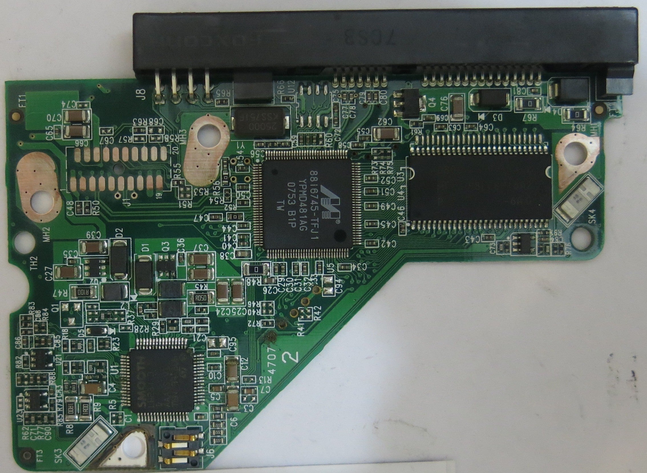WESTERN DIGITAL WD5001ABYS-01YNA0 DCM HARNNT2MAB 2060-701477 REV A PCB