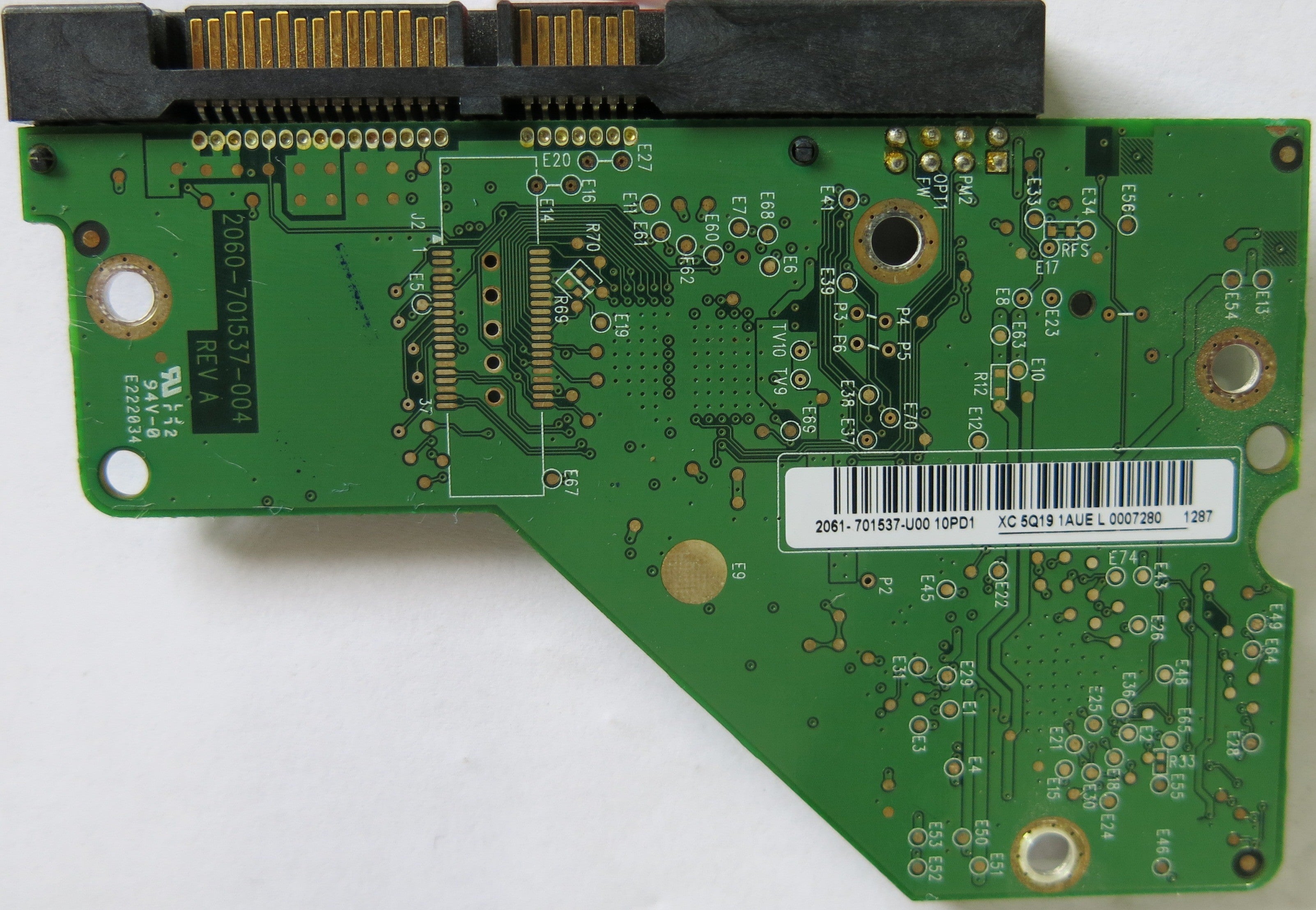 WESTERN DIGITAL WD5002ABYS-02B1B0 2060-701537-004 REV A PCB