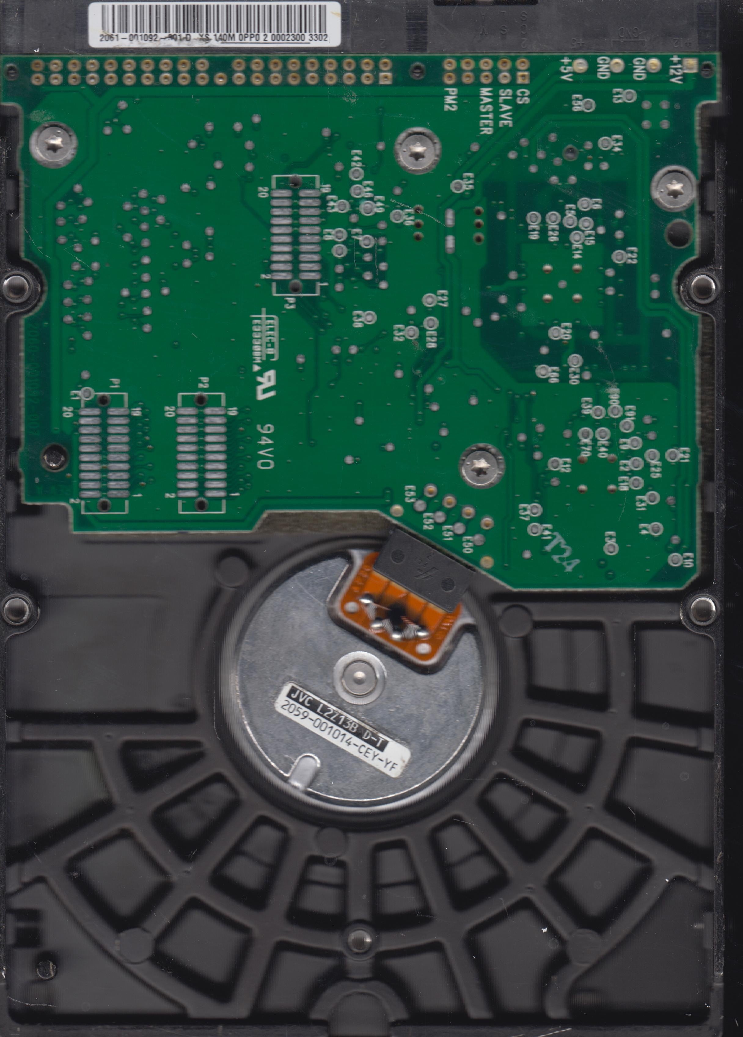 WD600BB-75CAA0,PCB:2060 001092 007,60GB 3.5