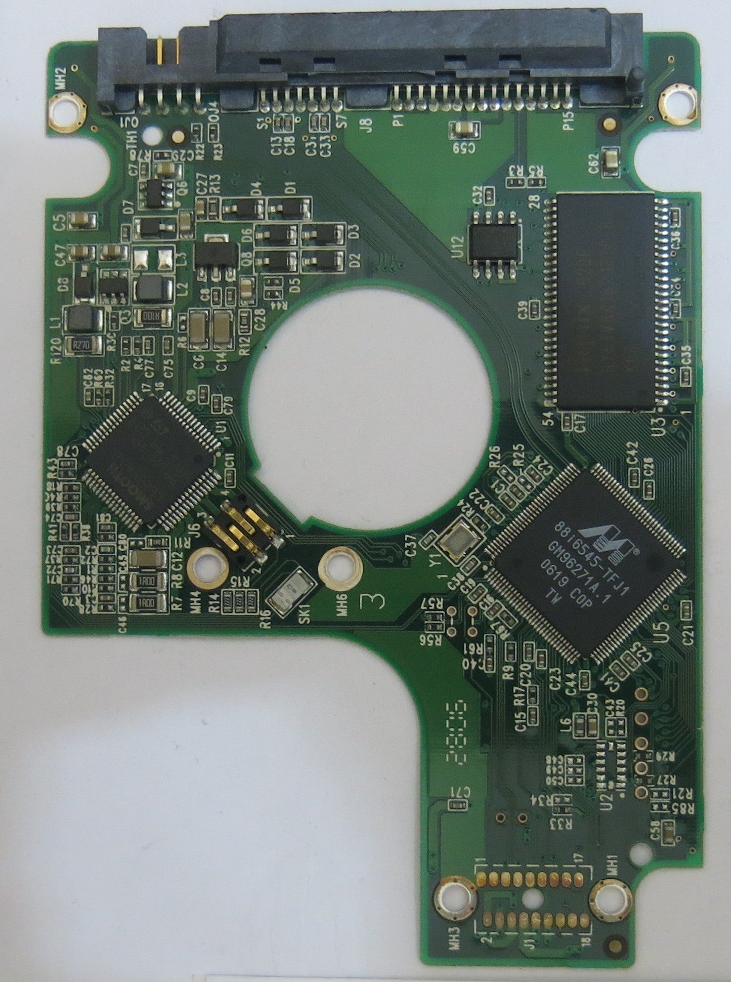 WESTERN DIGITAL WD600BEVS-00LAT0 2060-701424-007 REV A PCB