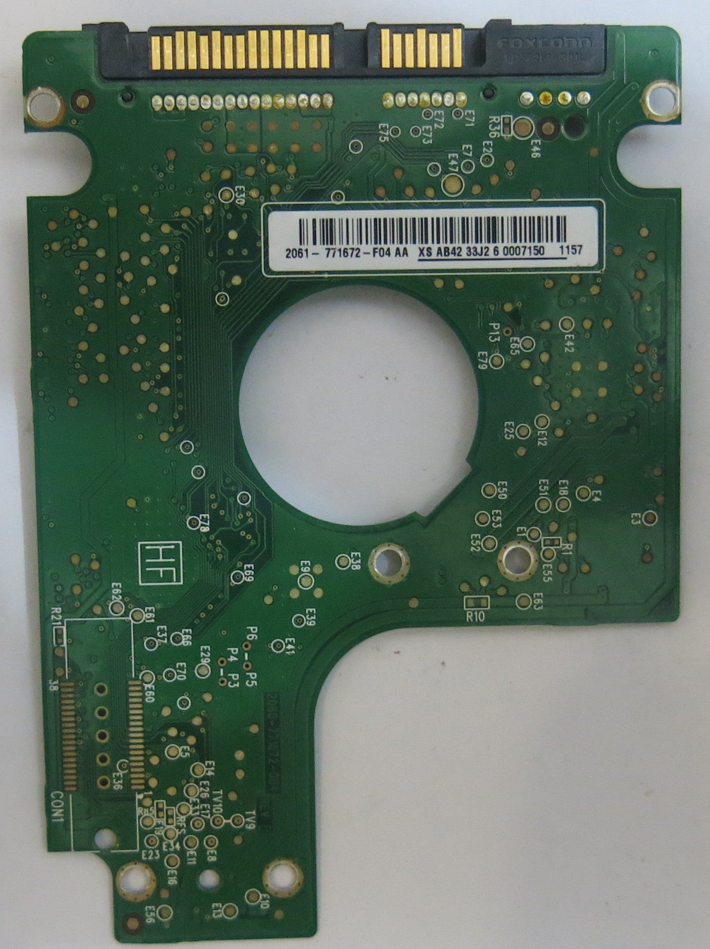 WESTERN DIGITAL WD6400BEVT-75A0RT0 2060-771672-004 REV A PCB