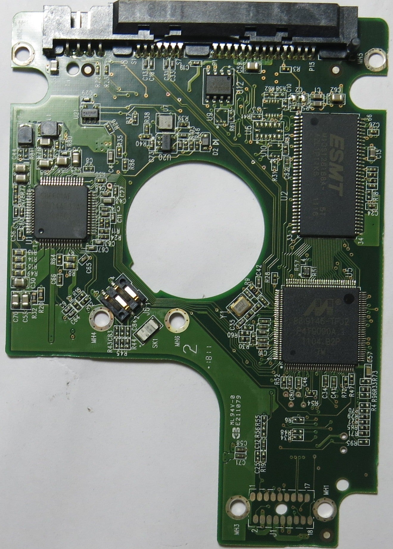 WESTERN DIGITAL WD6400BPVT-22HXZT1 2060-771692-005 PCB
