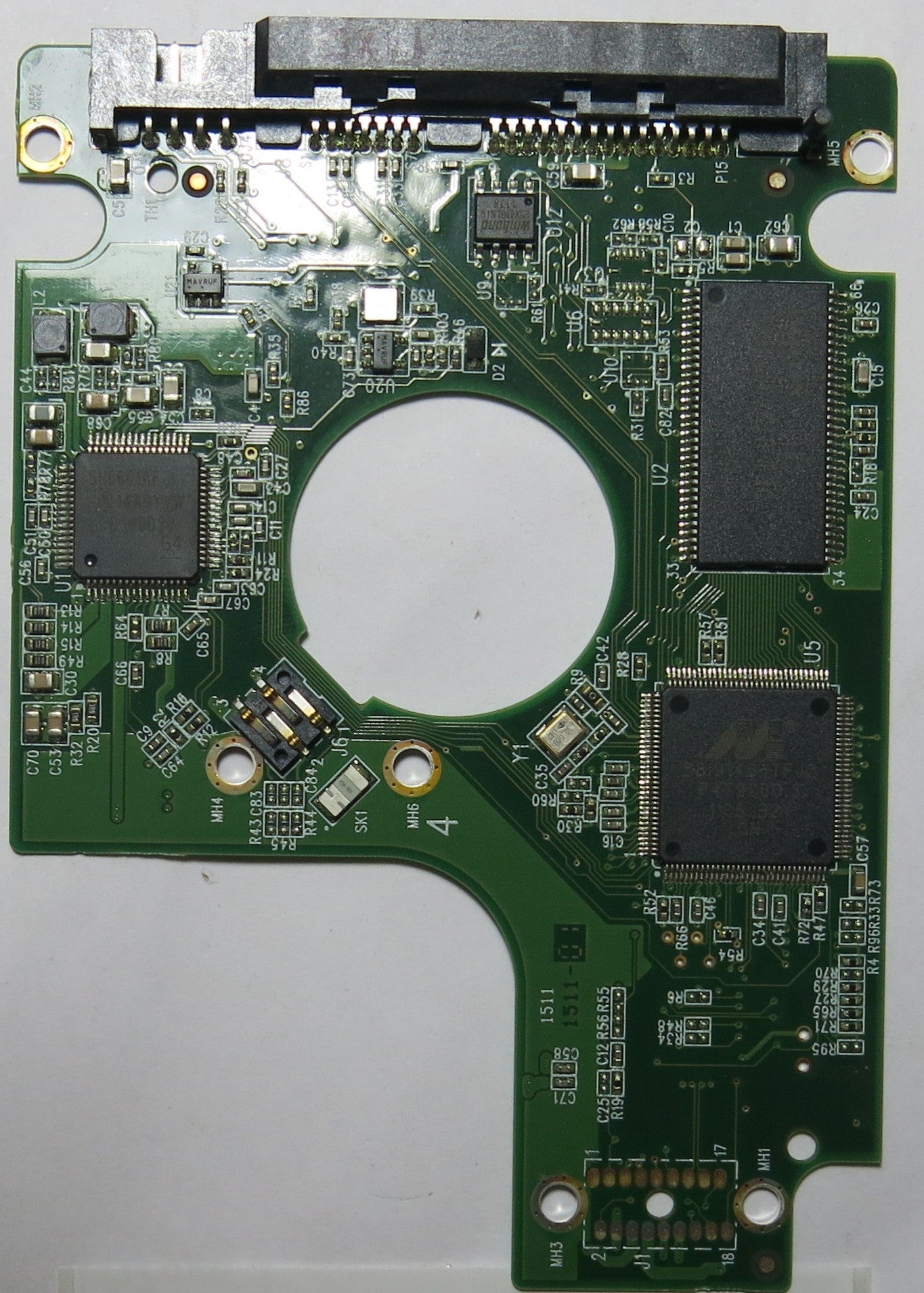 WESTERN DIGITAL WD6400BPVT-60HXZT1 2060-771692-002 PCB