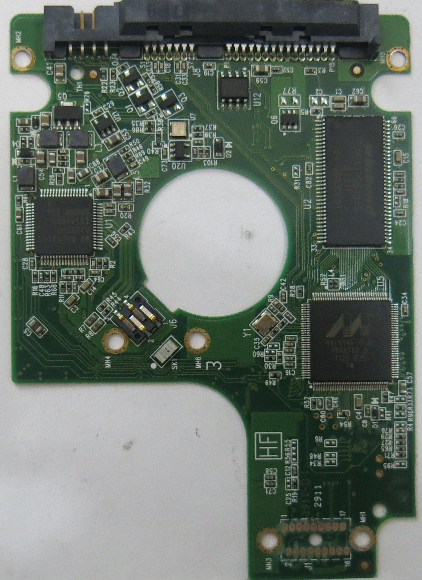 WESTERN DIGITAL WD6400BPVT-60HXZT3 2060-771820-000 REV P1 PCB