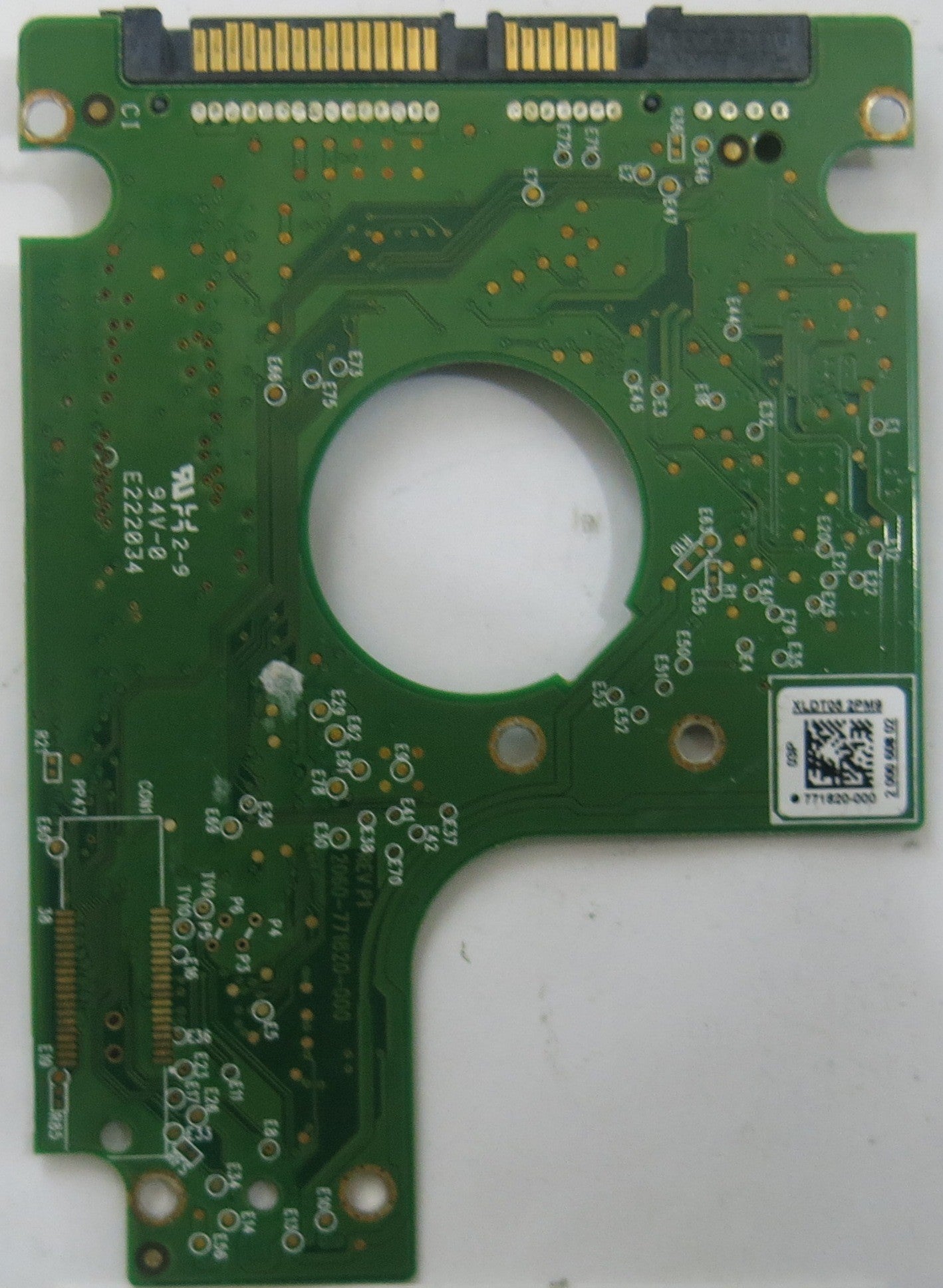 WESTERN DIGITAL WD6400BPVT-60HXZT3 2060-771820-000 REV P1 PCB