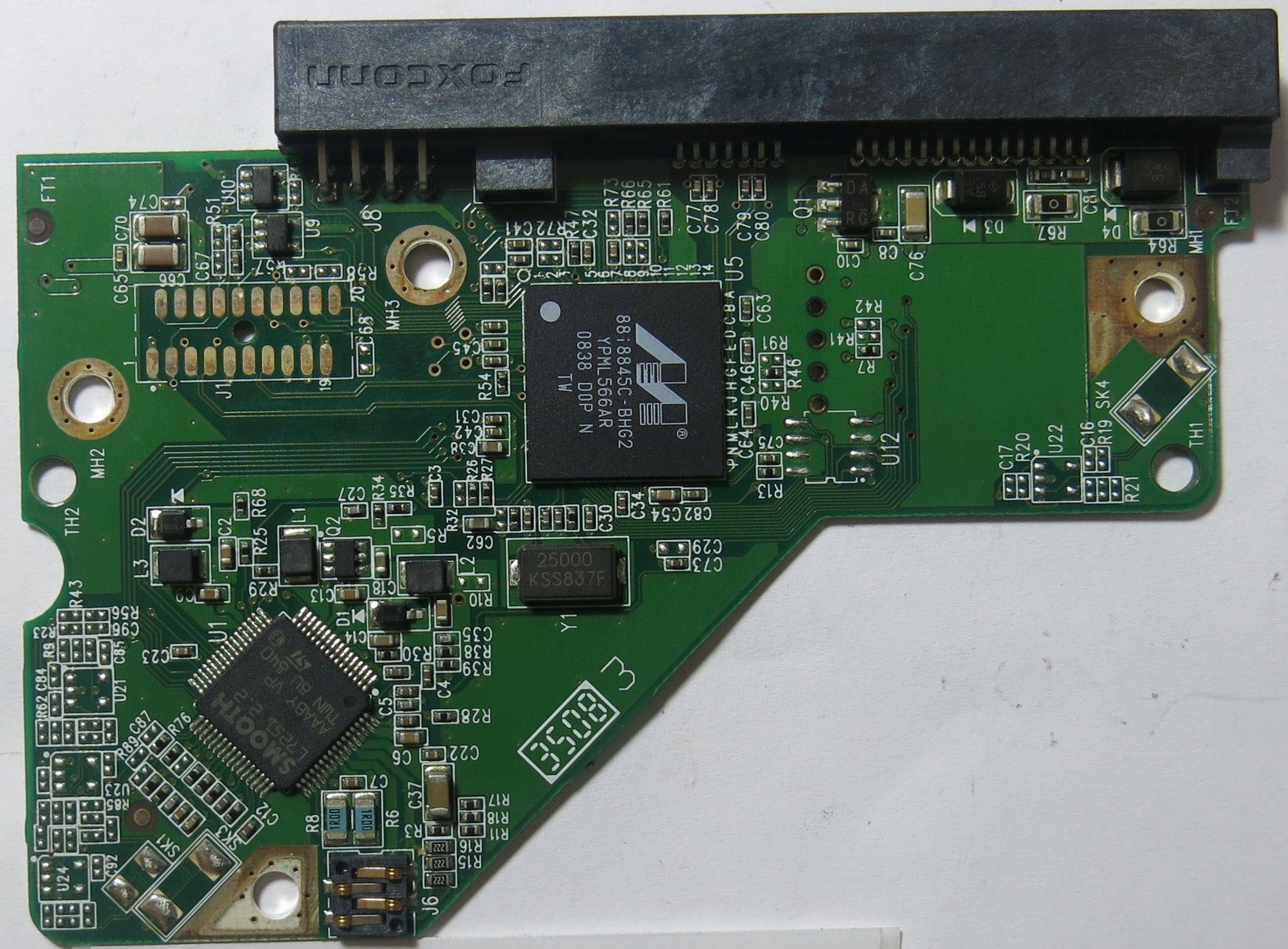 WD800AAJS-60B4A0 DCM HGNNNT2AG 2060-701537-003 REV A PCB