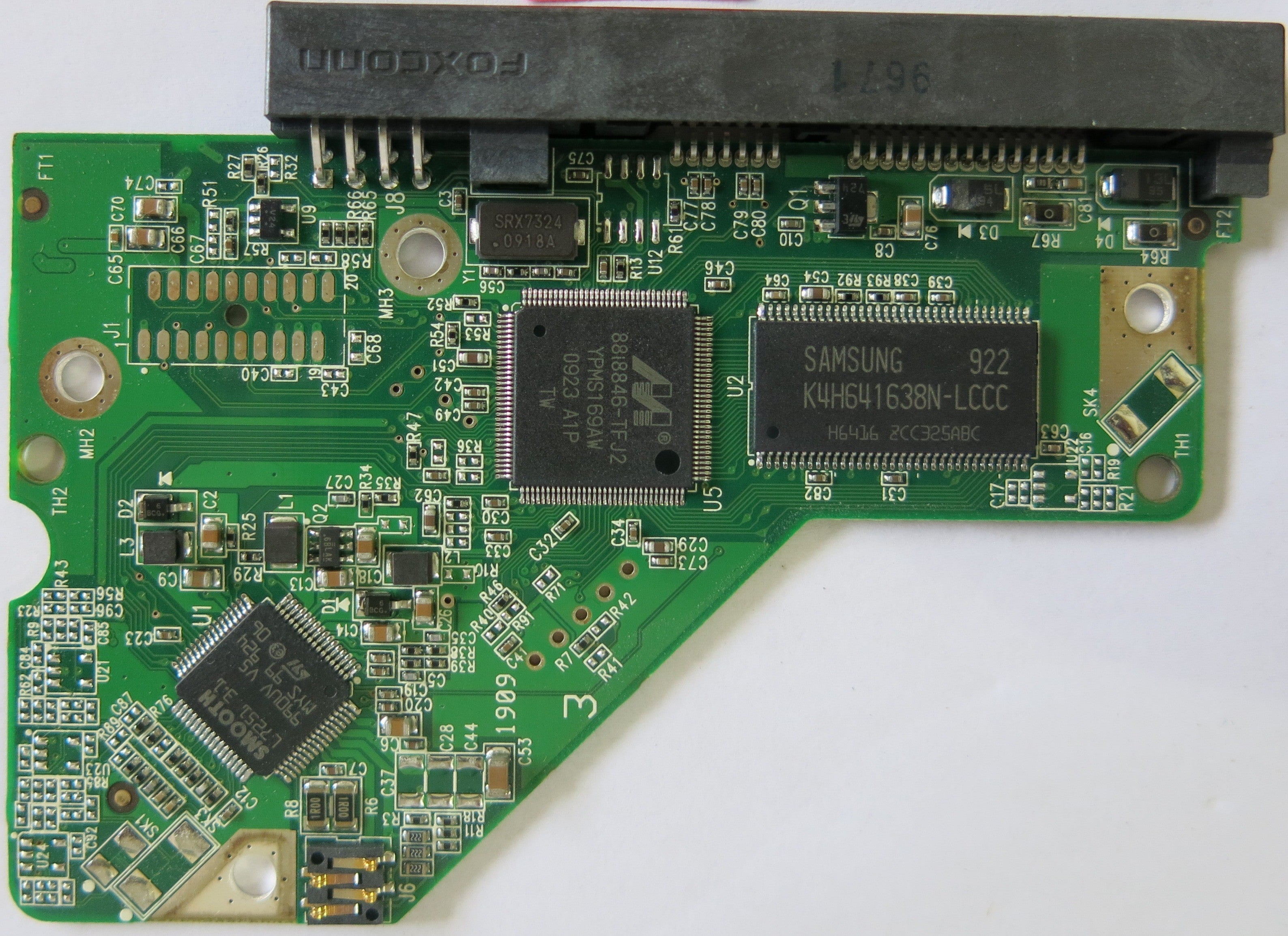 WESTERN DIGITAL WD800AAJS-60M0A0 2060-701590-000 REV A PCB