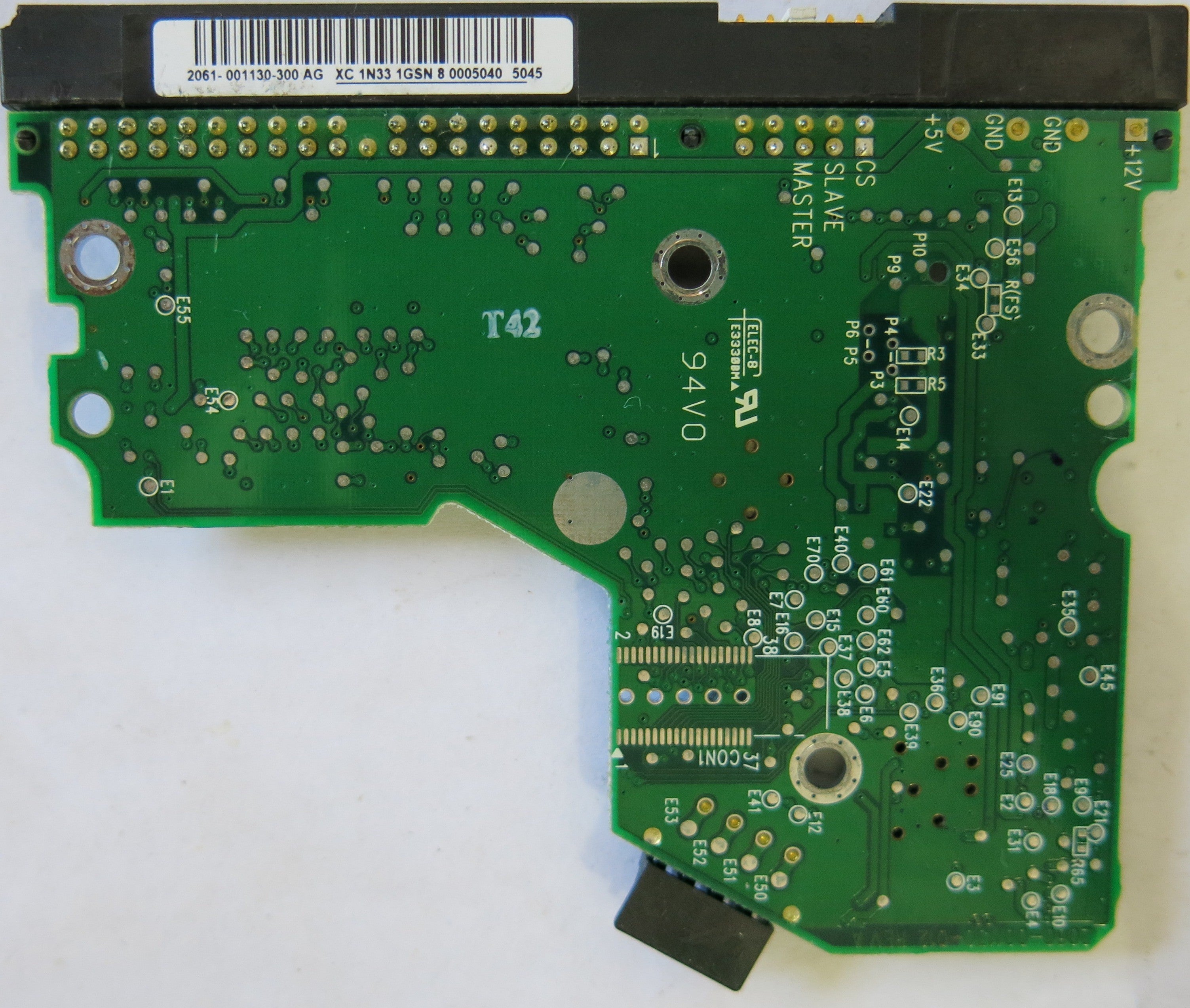 WESTERN DIGITAL WD800BB-22FJA1 2060-001130-012 REV A PCB