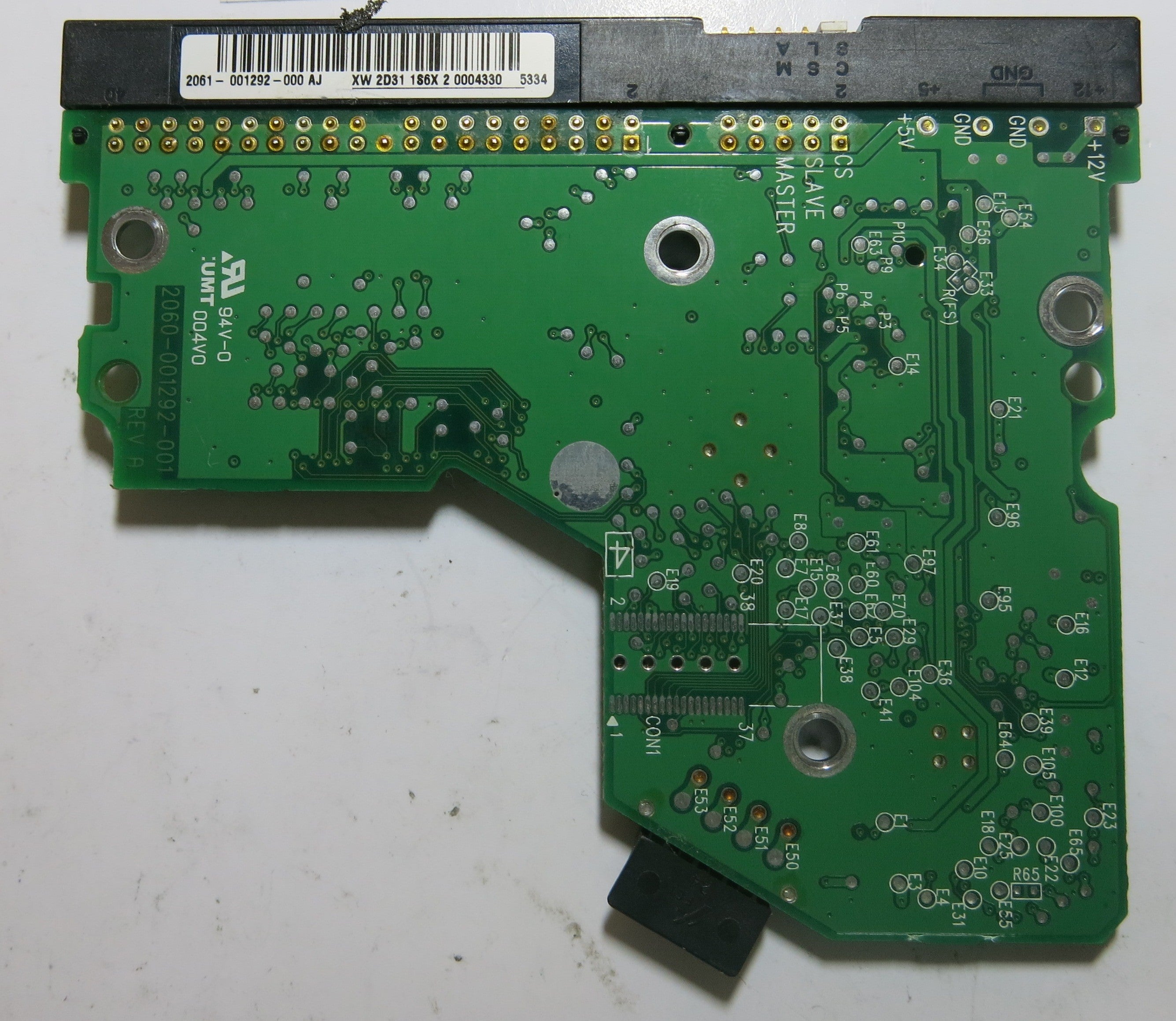 WESTERN DIGITAL WD800BB-55JKA0 2060-001292-001 REV A PCB