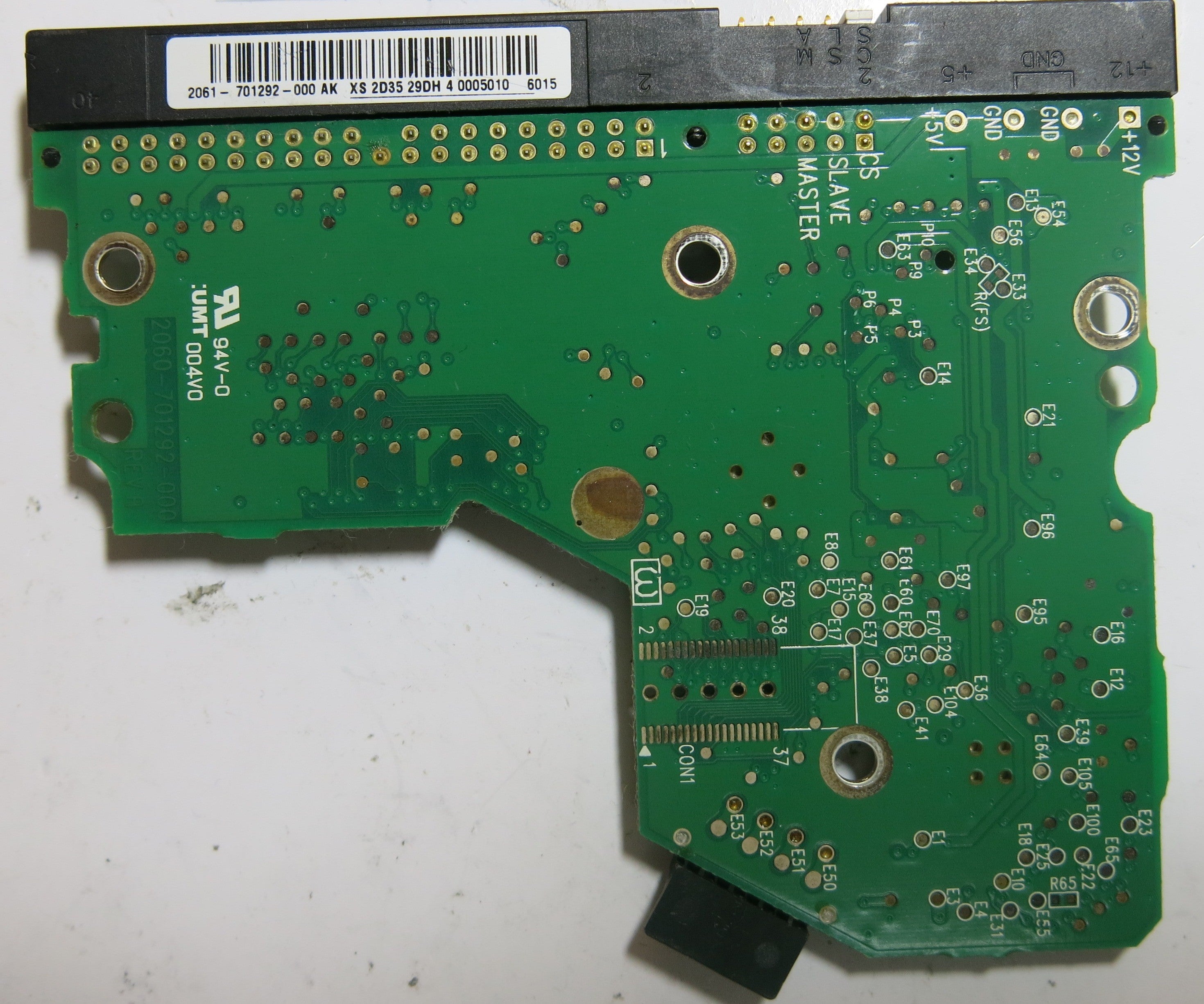 WESTERN DIGITAL WD800BB-56JKC0 2060-701292-000 REV A PCB
