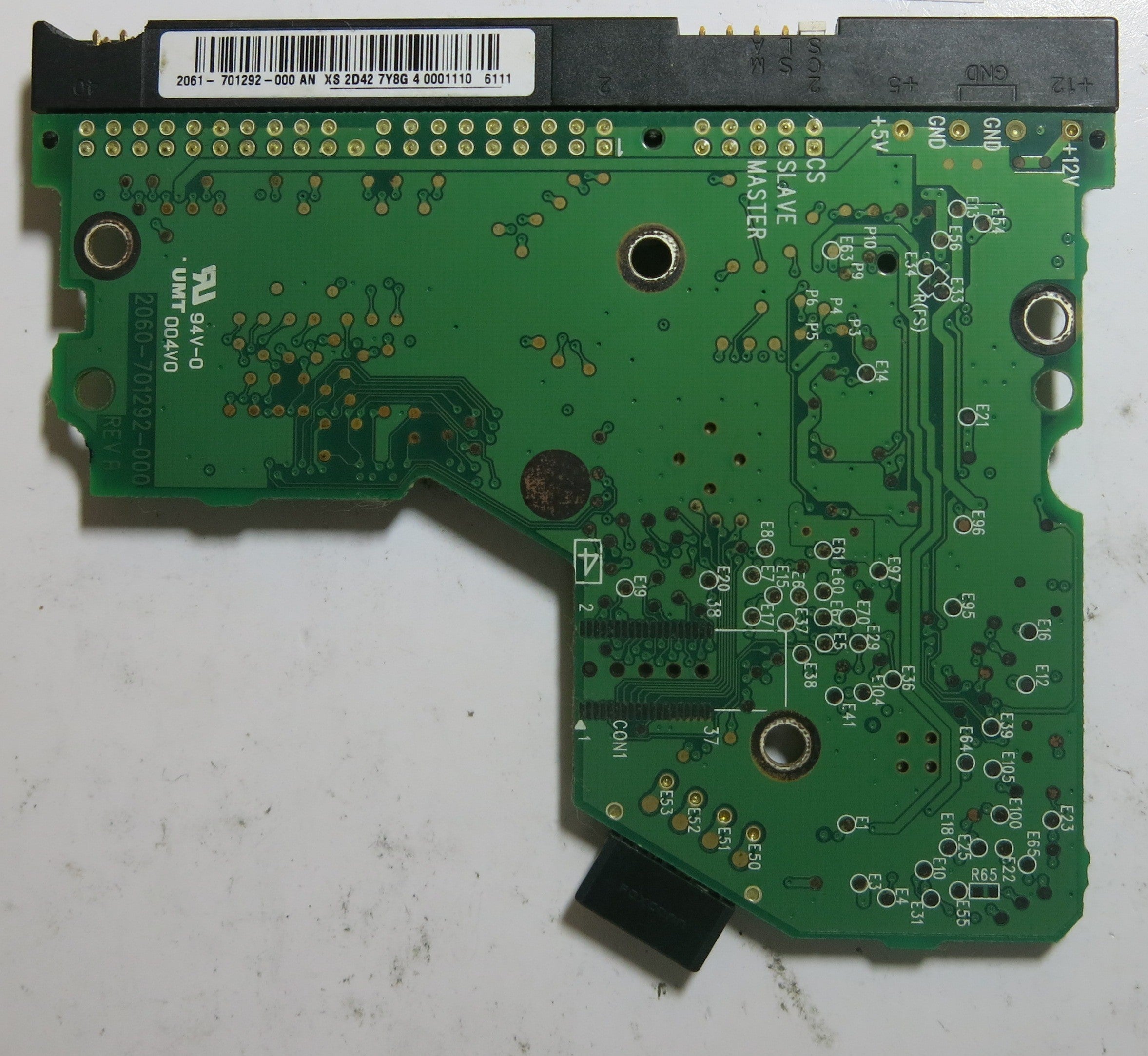 WESTERN DIGITAL WD800BB-56JKC0 2060-701292-000 REV A PCB