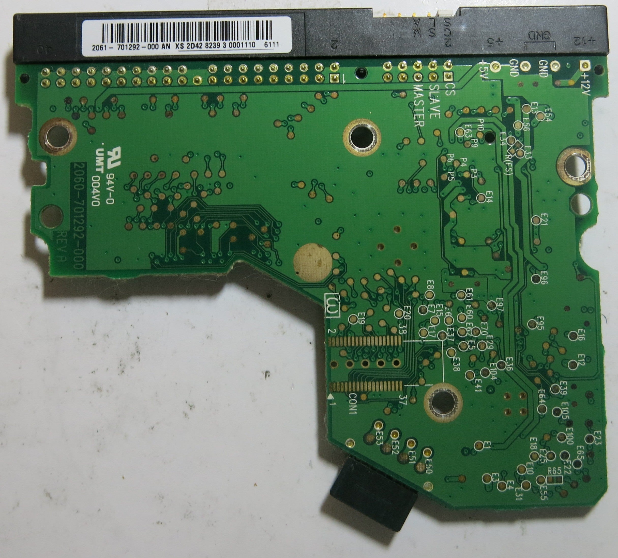 WESTERN DIGITAL WD800BB-56JKC0 2060-701292-000 REV A PCB