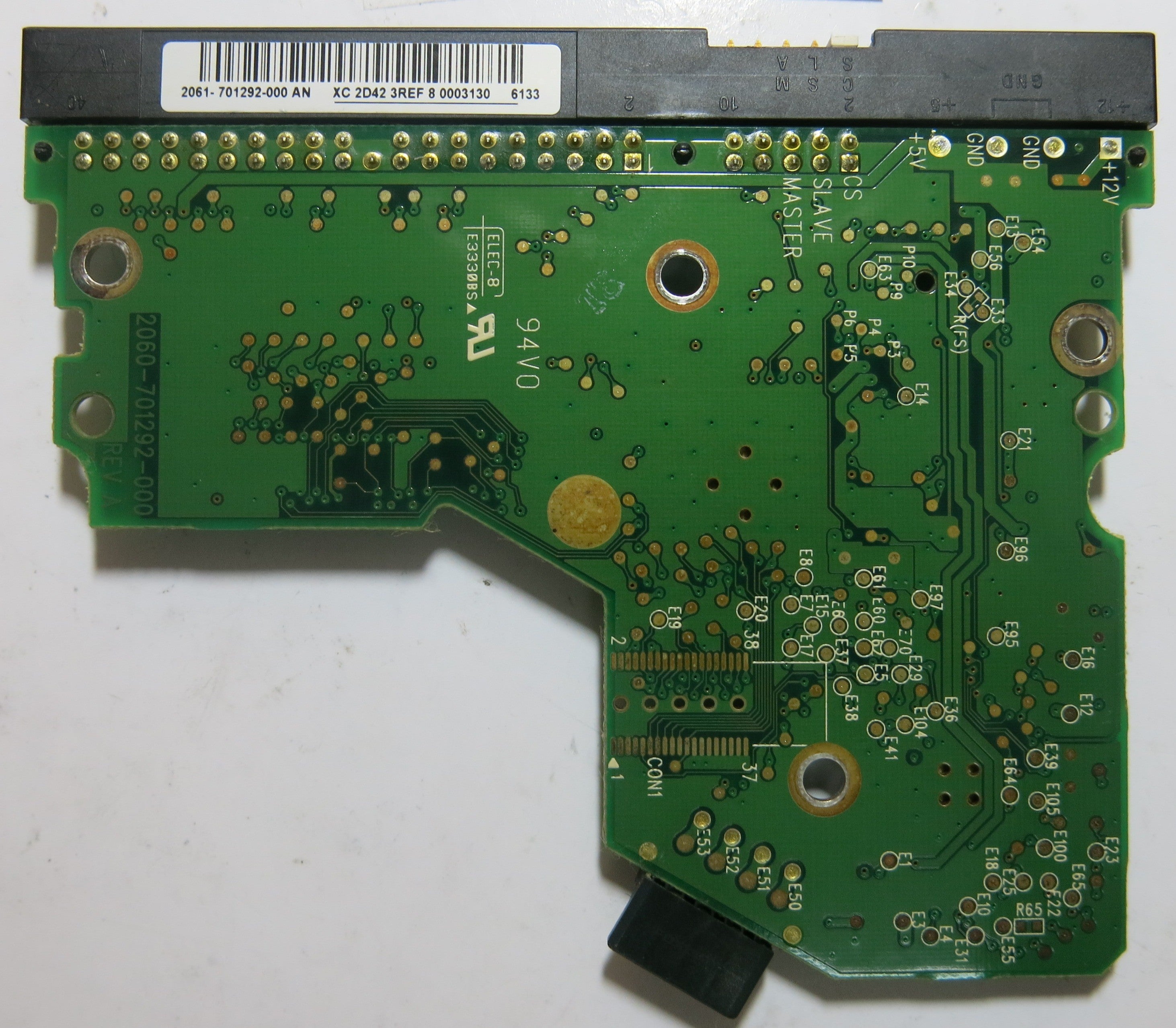 WESTERN DIGITAL WD800BB-56JKC0 2060-701292-000 REV A PCB