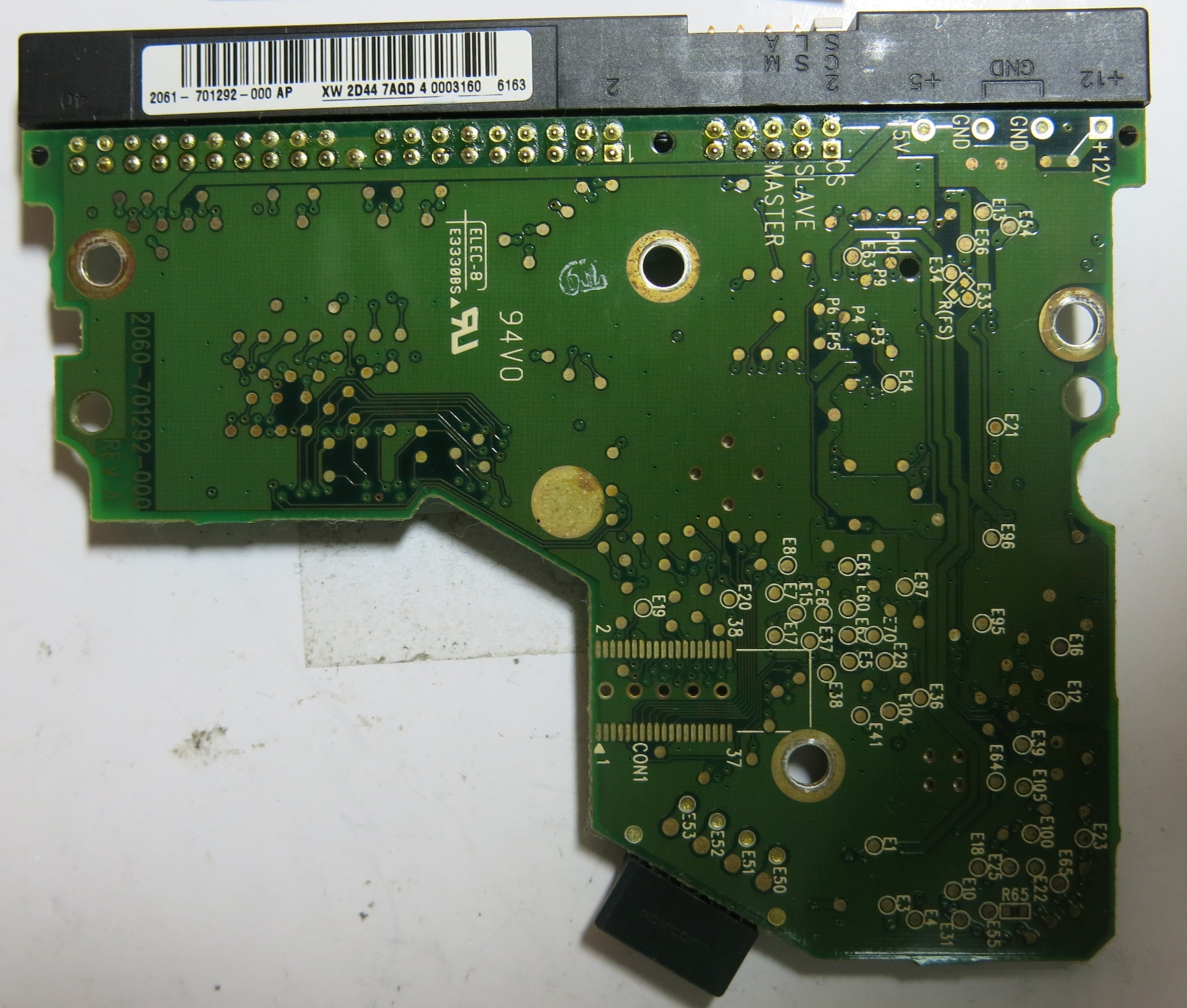 WESTERN DIGITAL WD800BB-56JKC0 2060-701292-000 REV A PCB