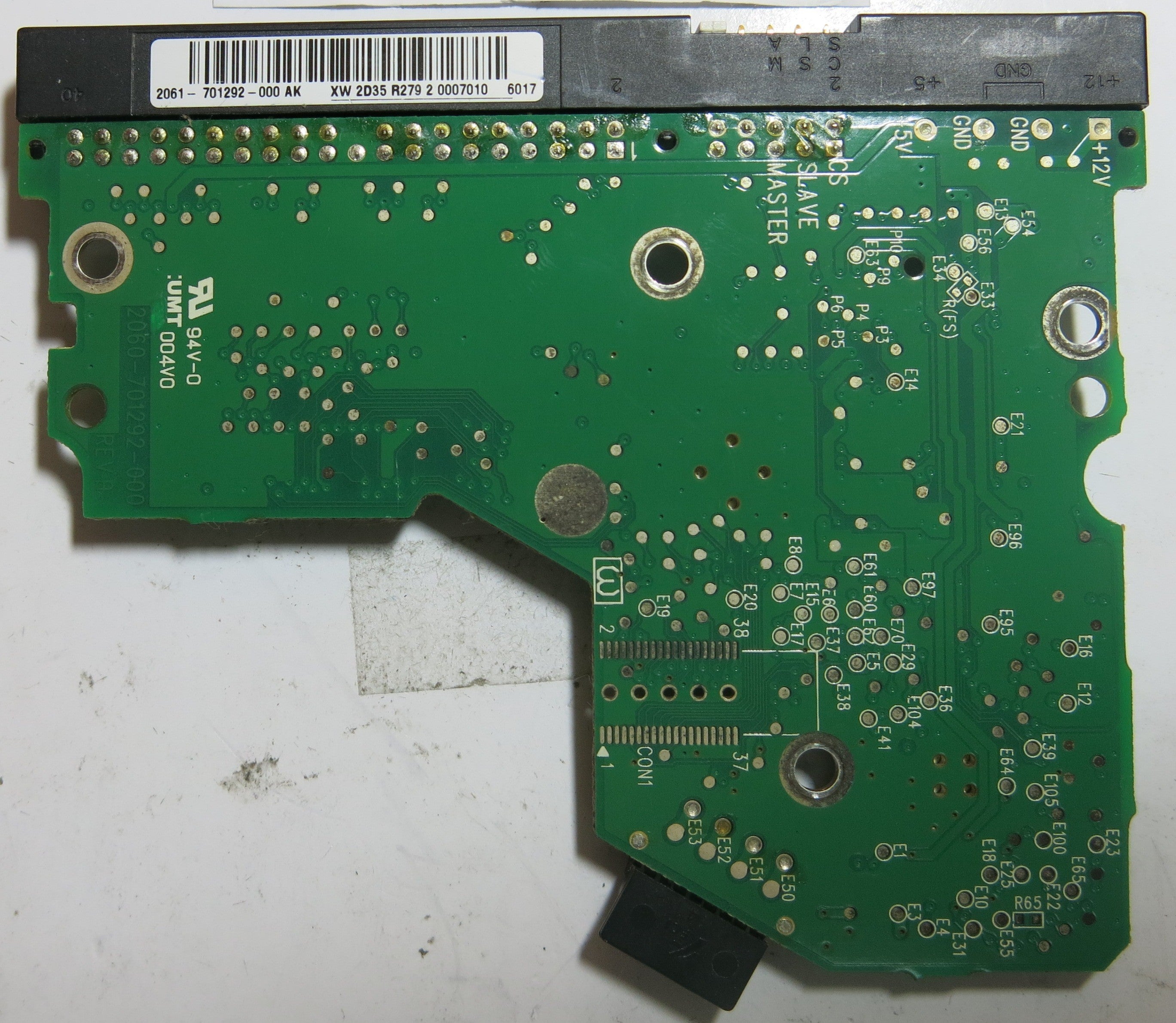 WESTERN DIGITAL WD800BB-56JKC0 2060-701292-000 REV A PCB