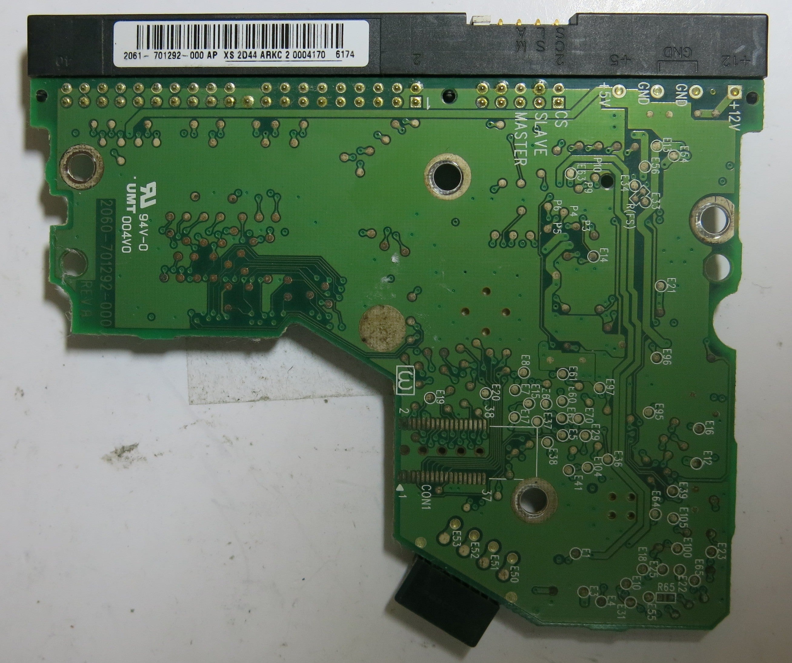 WESTERN DIGITAL WD800BB-56JKC0 2060-701292-000 REV A PCB