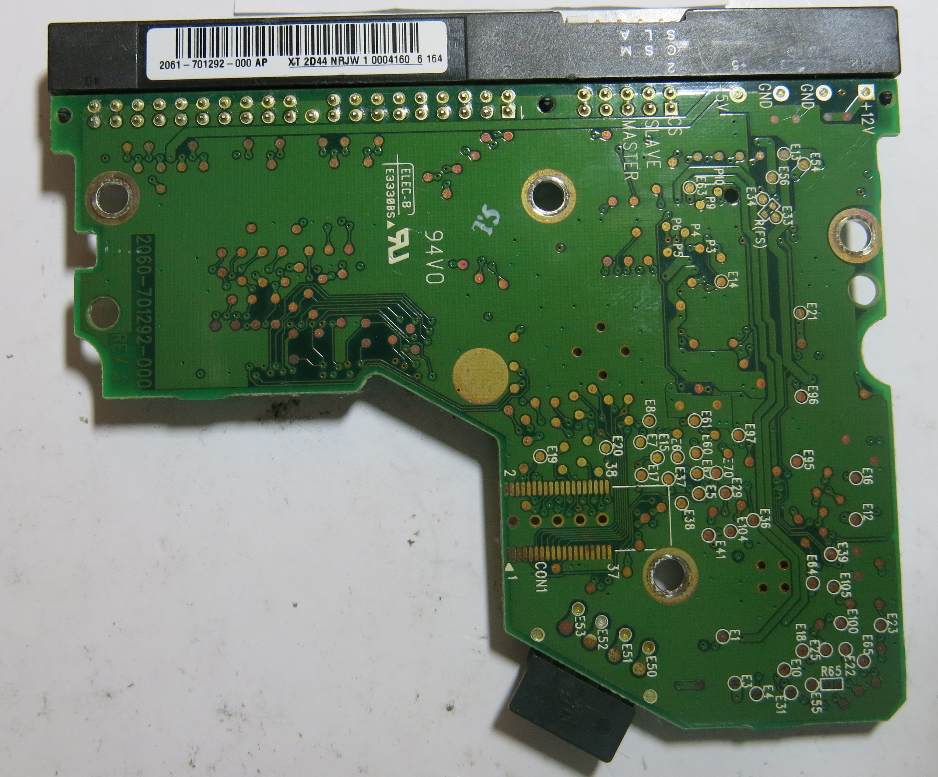 WESTERN DIGITAL WD800BB-56JKC0 2060-701292-000 REV A RCB