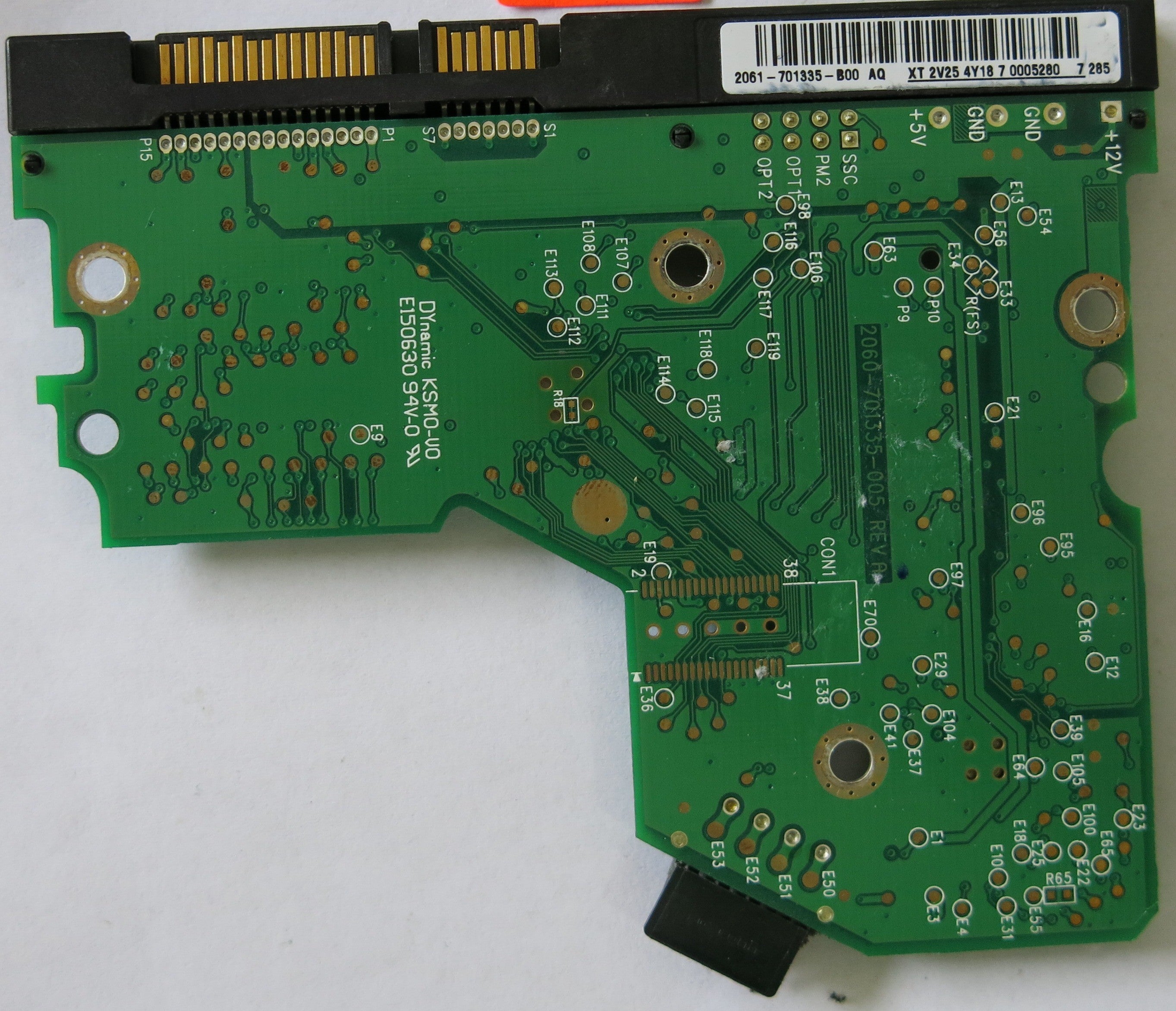 WESTERN DIGITAL WD800BB-56JKC0 2060-701335-005 REV A PCB