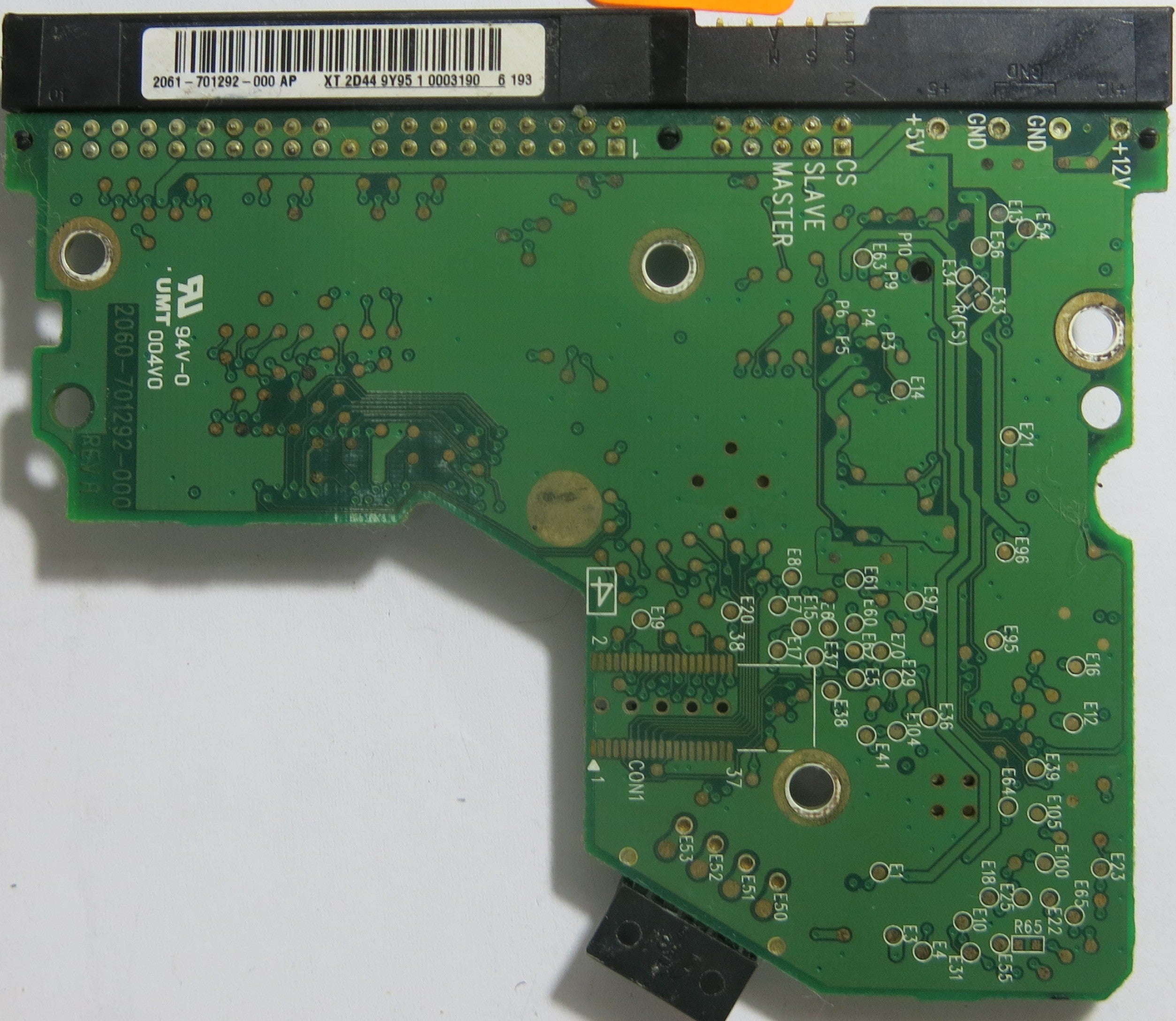 WESTERN DIGITAL WD800BB-56JKC0 DCM DCBACTJAA 2060-701292-000 REV A PCB