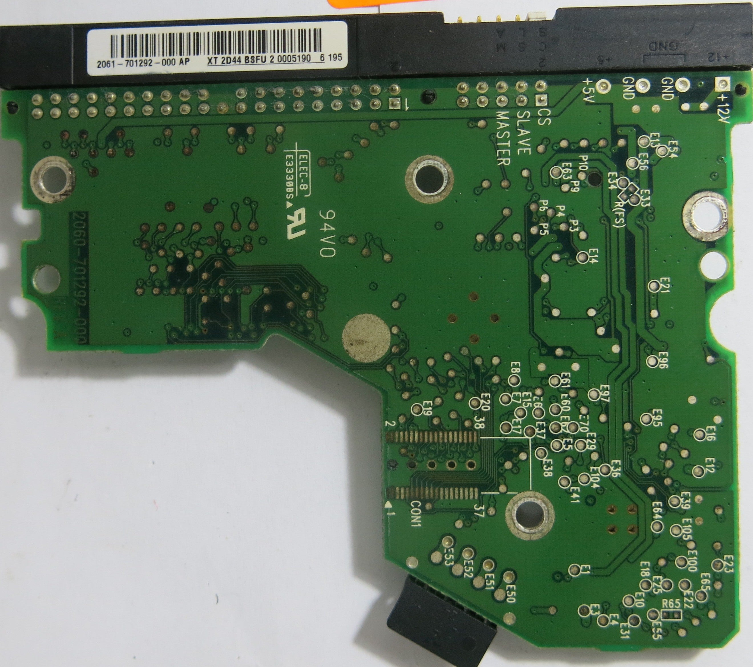 WESTERN DIGITAL WD800BB-56JKC0 DCM DSBACTJAH 2060-701292-000 REV A PCB