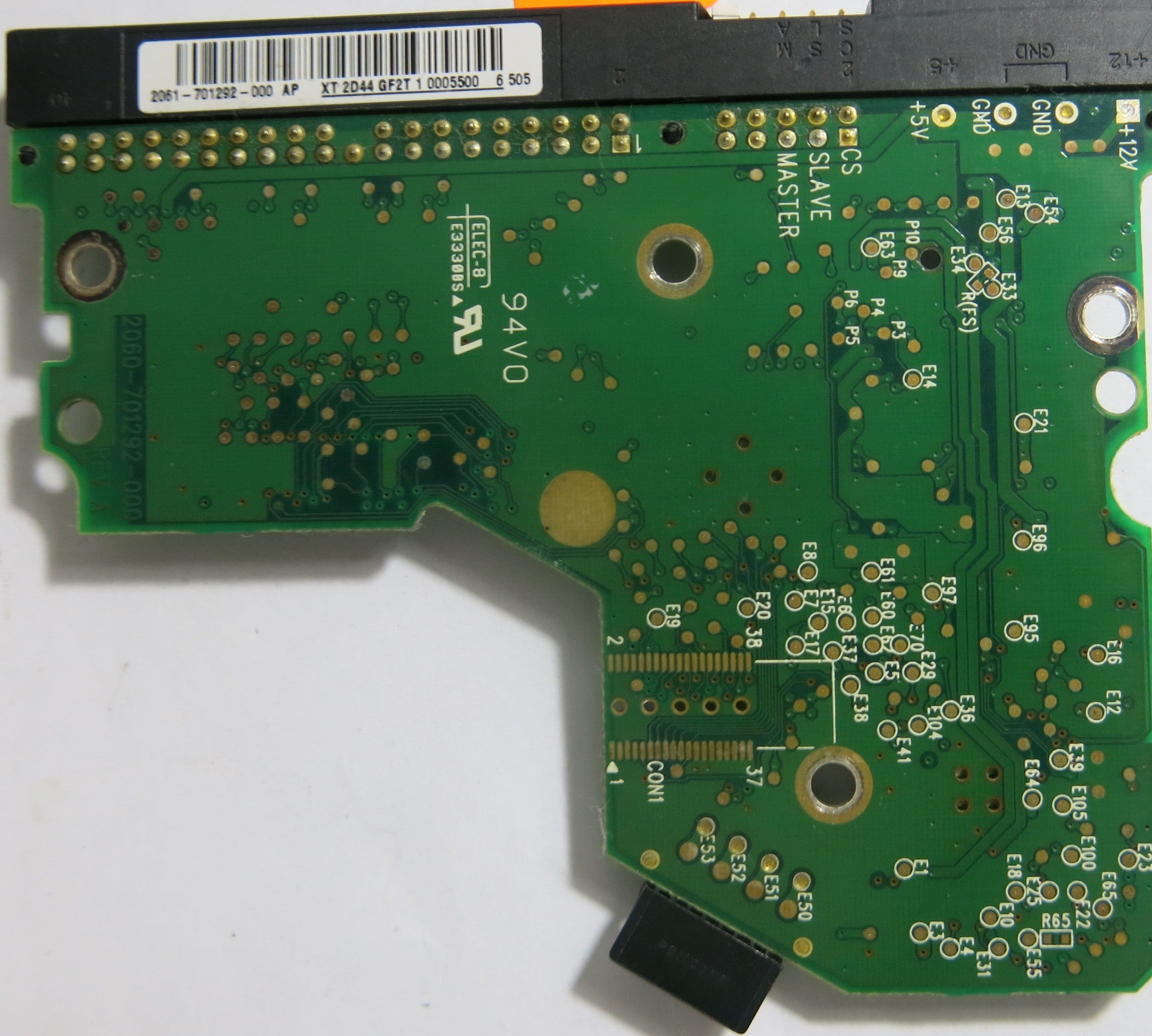WESTERN DIGITAL WD800BB-56JKC0 DCM DSBHNTJAH 2060-701292-000 REV A PCB