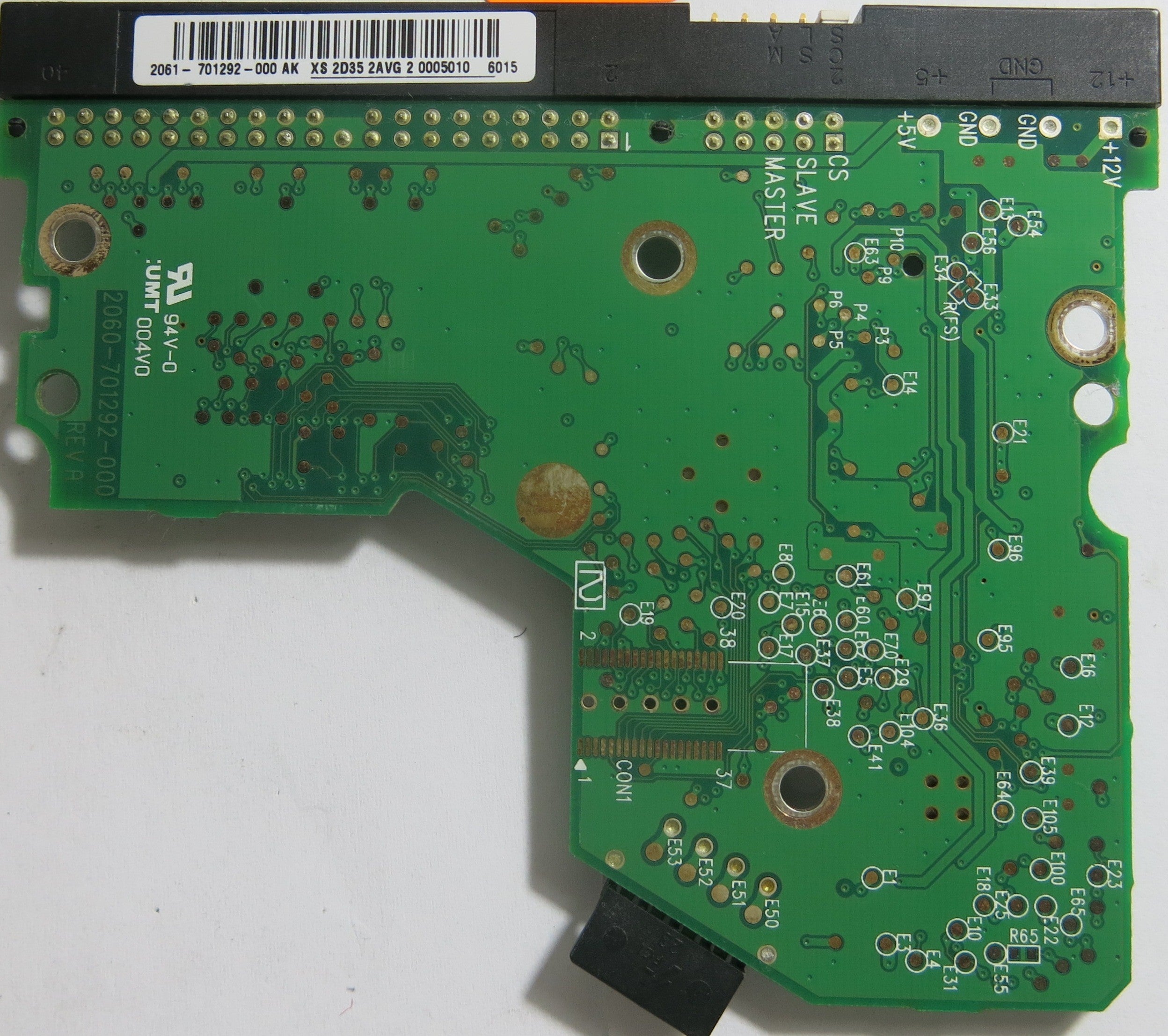 WESTERN DIGITAL WD800BB-56JKC0 DCM ESBHNTJCH 2060-701292-000 REV A PCB