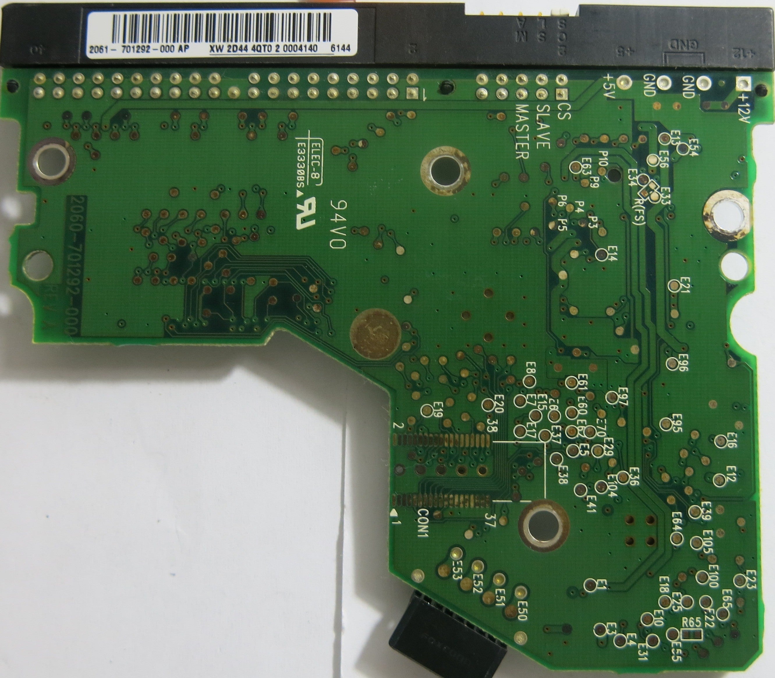 WESTERN DIGITAL WD800BB-56JKC0 DCM HSBANTJAH 2060-701292-000 REV A PCB
