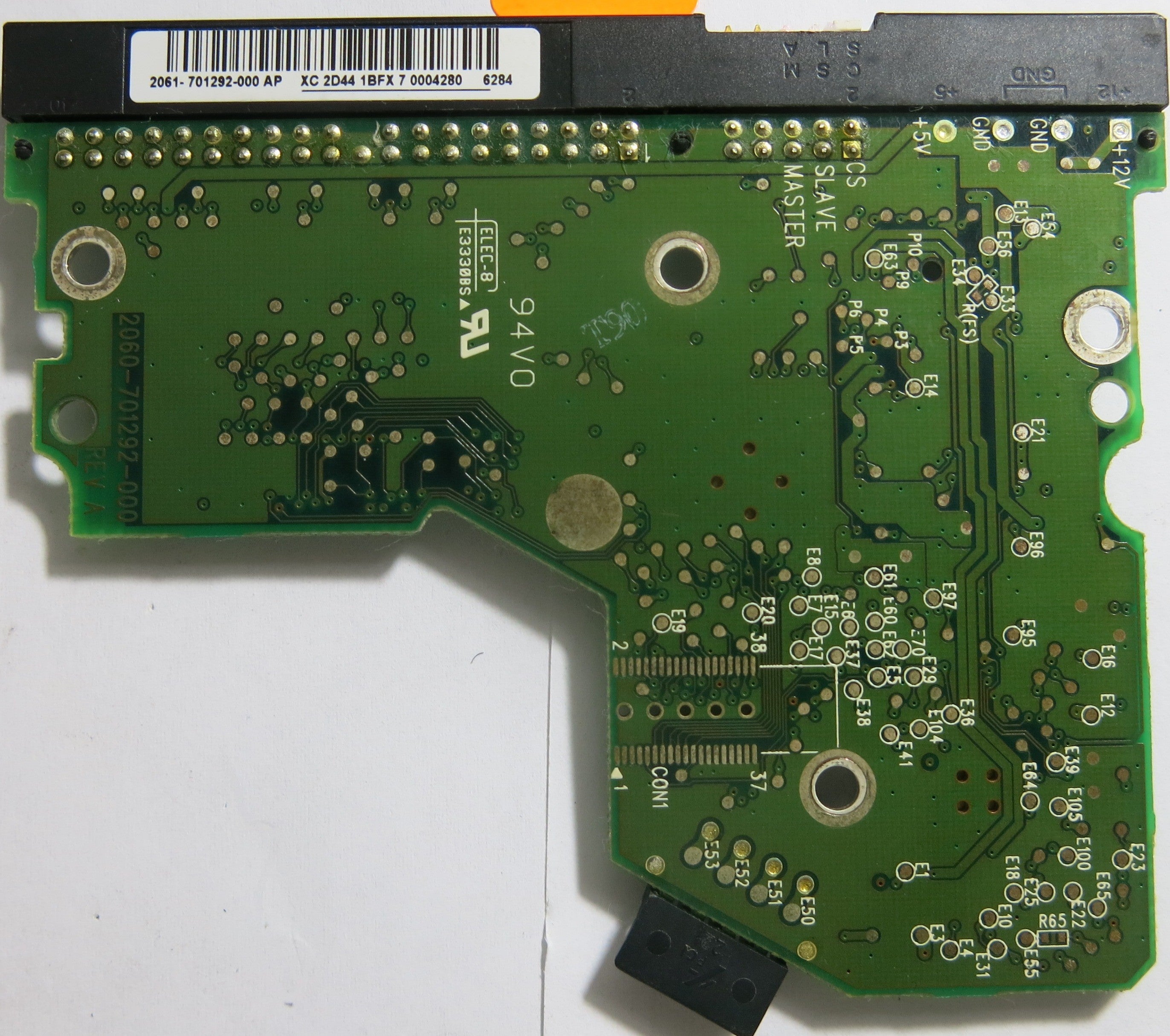 WESTERN DIGITAL WD800BB-56JKC0 DCM HSCHCTJAA 2060-701292-000 REV A PCB