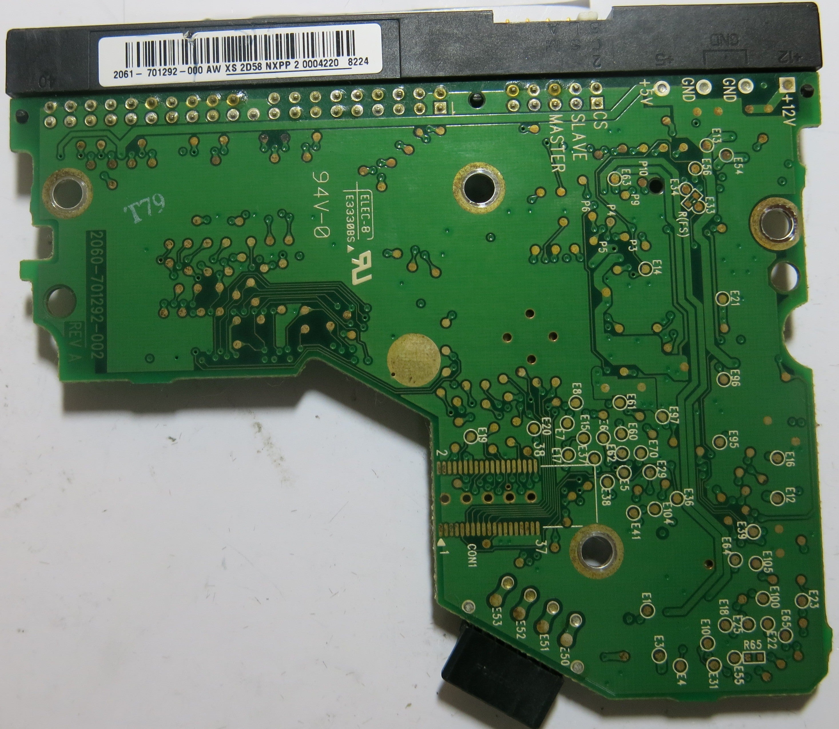 WESTERN DIGITAL WD800BB-63JKC0 2060-701292-002 REV A PCB